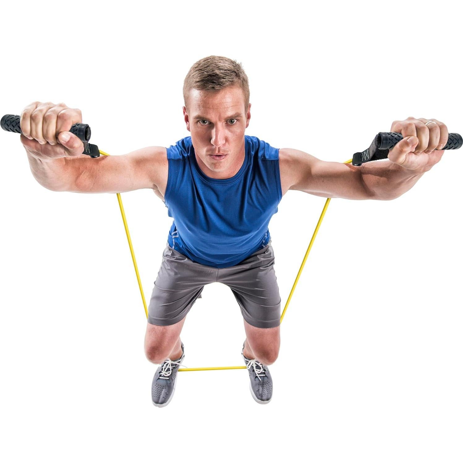 Tubo de Resistencia GoFit GF-4TUB-SH(70) 31.75 kg Amarillo