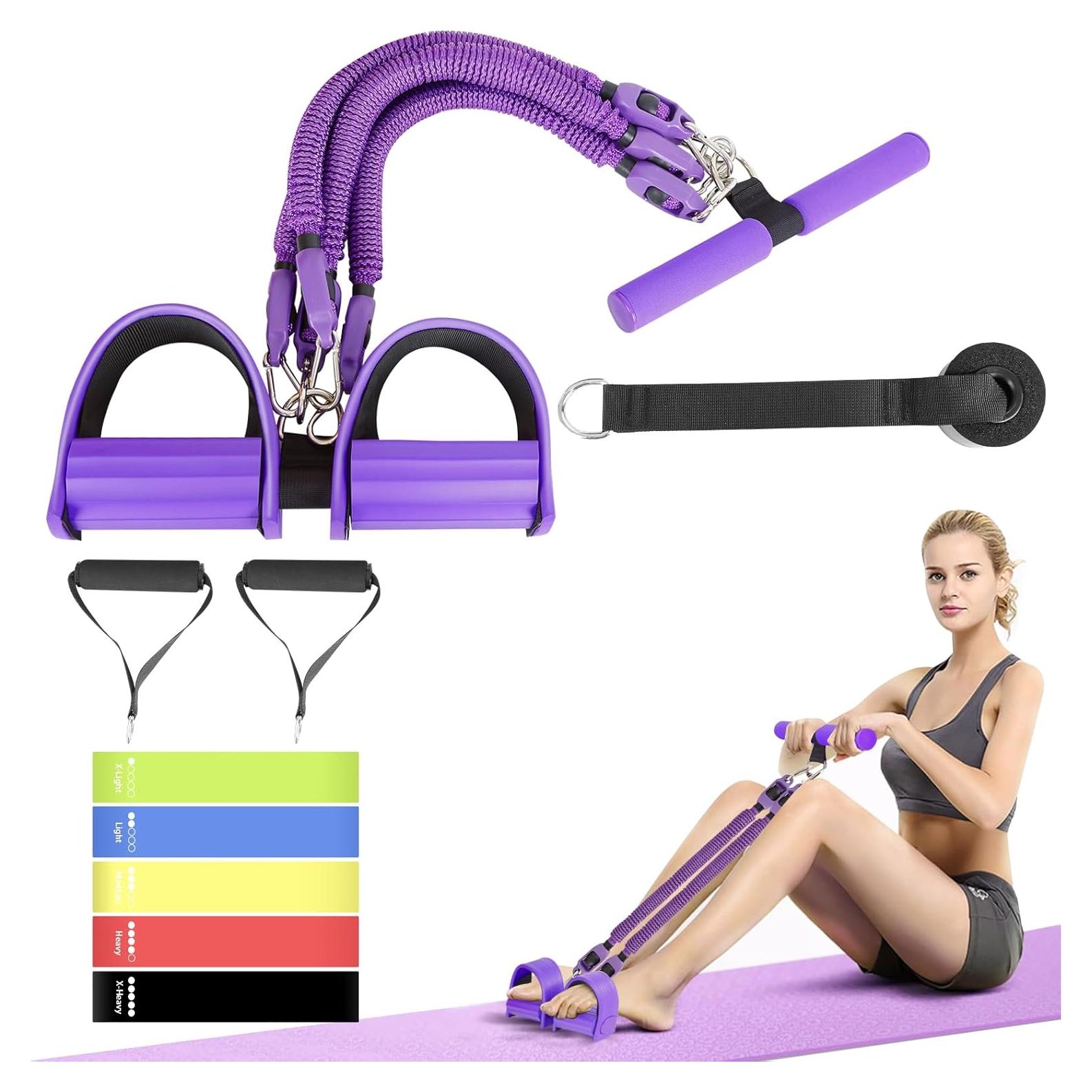 Banda de Resistencia de Pedal FEFURS 2025 - 4 Tubos 11.34 kg