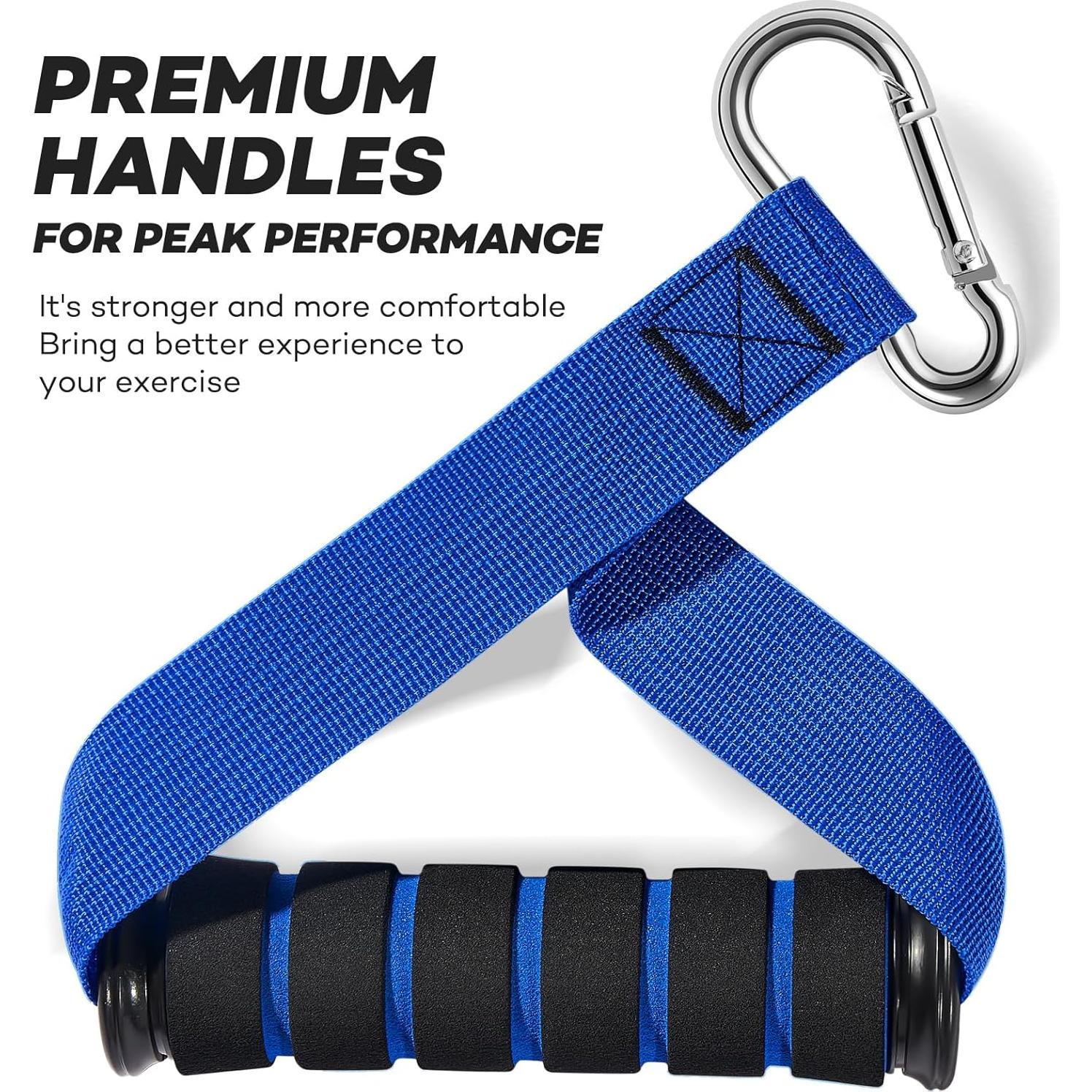 Bandas de Resistencia NITEEN 270lbs con Mangos y Anclaje