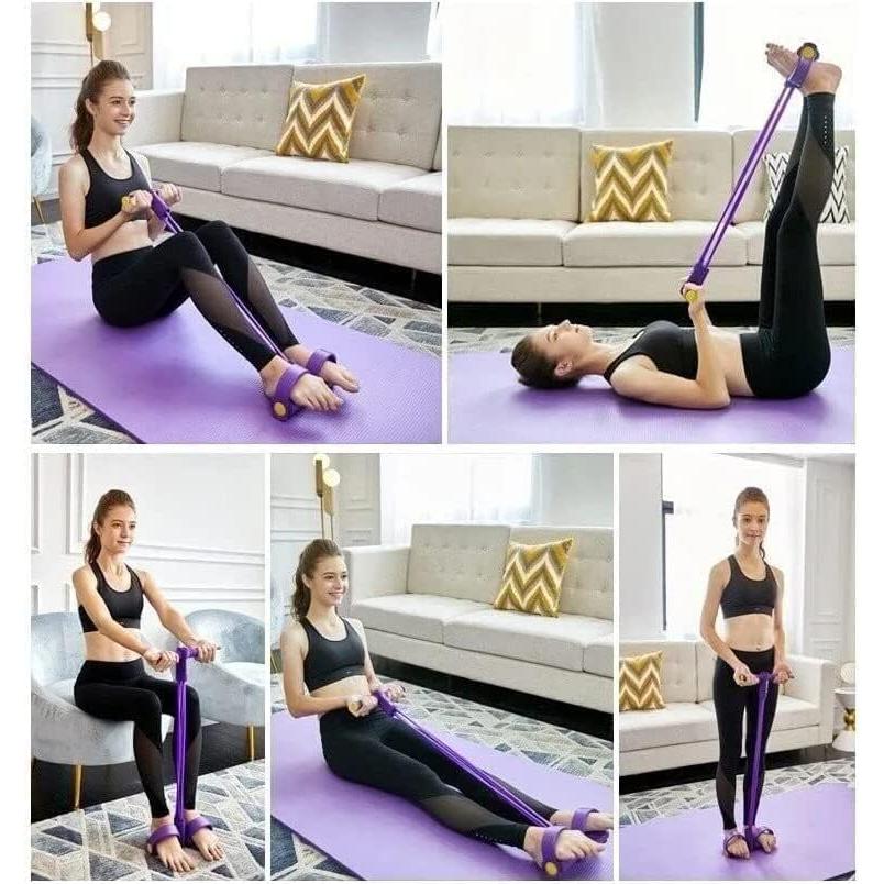 Bandas de Resistencia Ujicde - 4 Tubos para Ejercicio Multifuncional