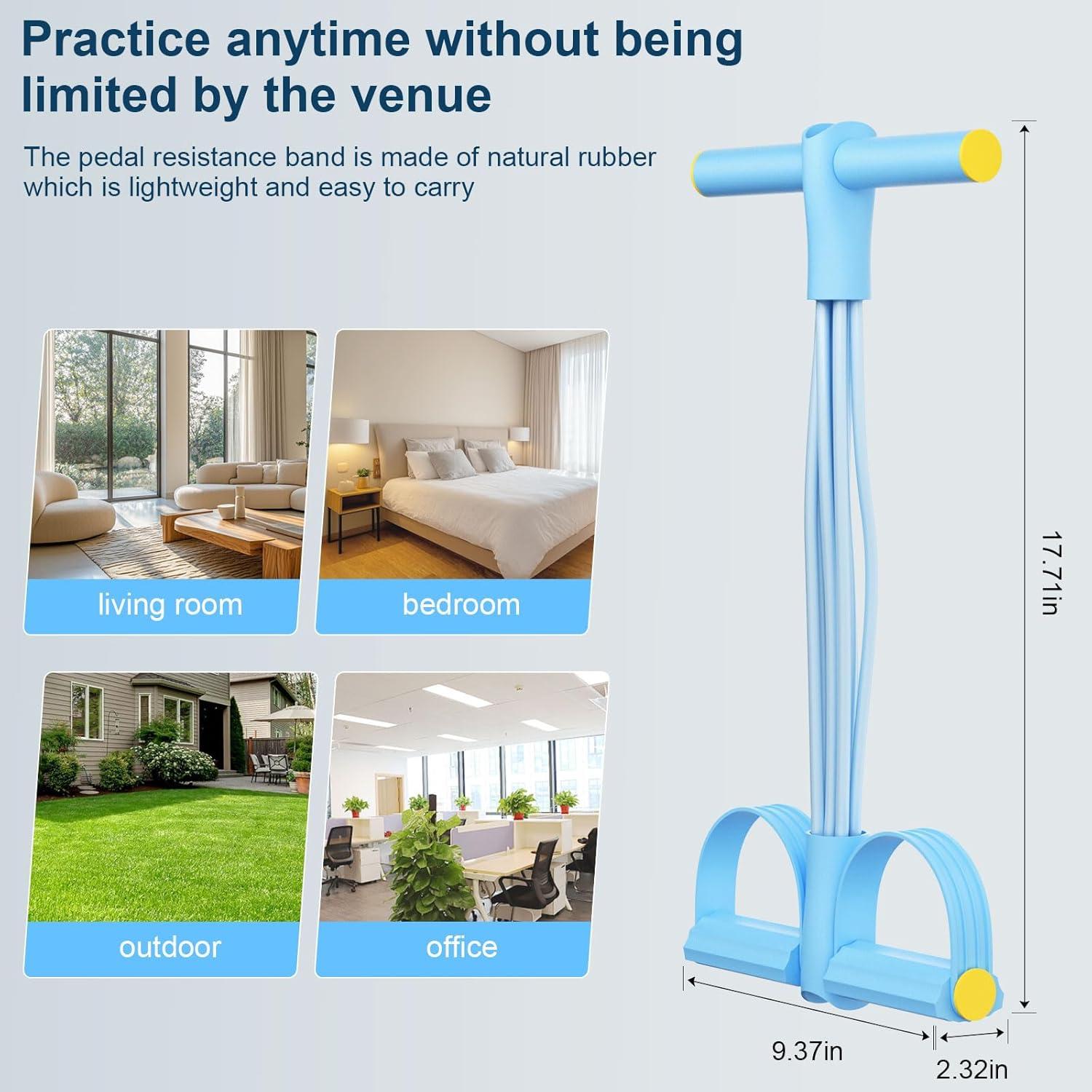 Banda de Resistencia RXDTGYI 8 Tubos para Ejercicio y Yoga