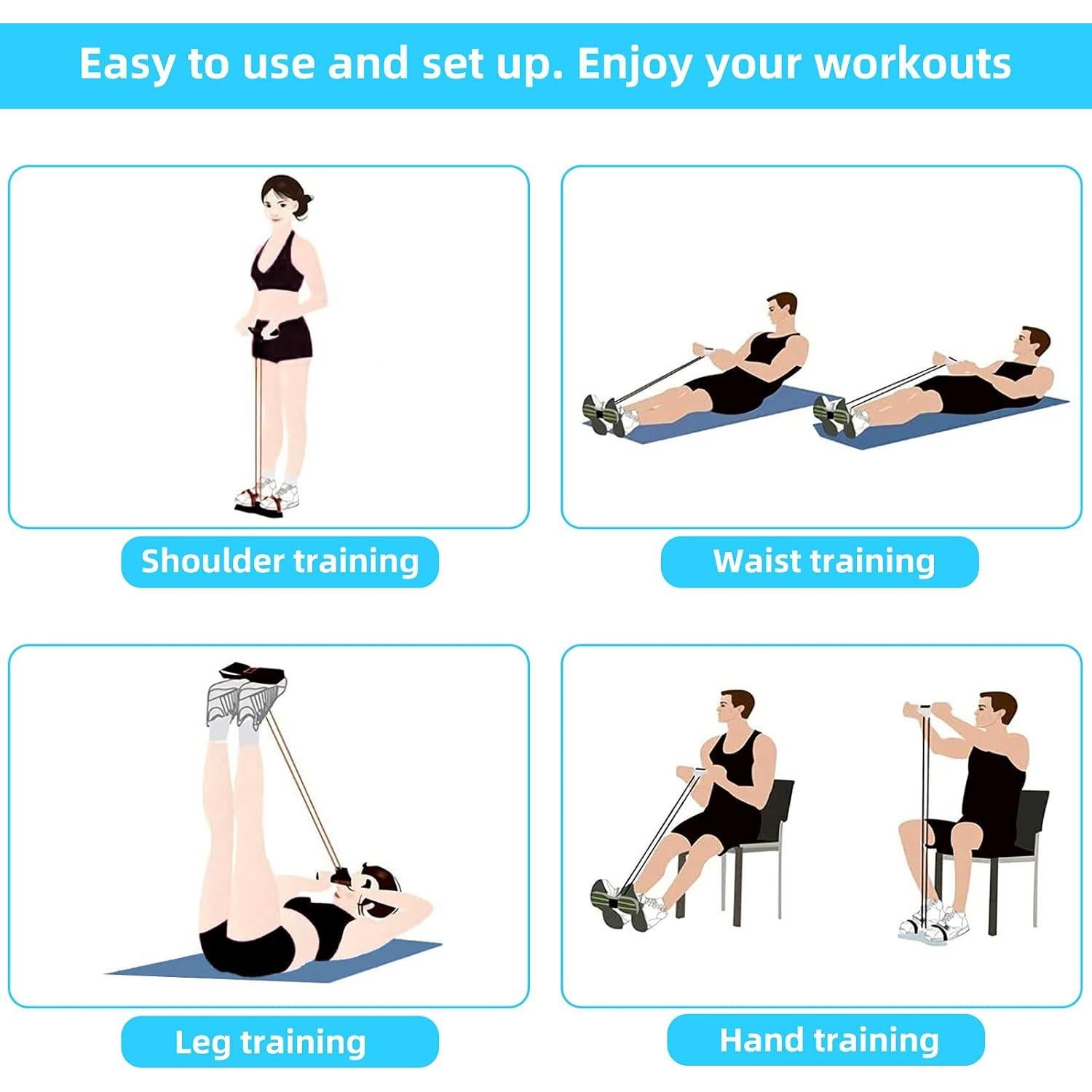 Cuerda de Tensión Multifuncional PEN&H - Bandas de Resistencia