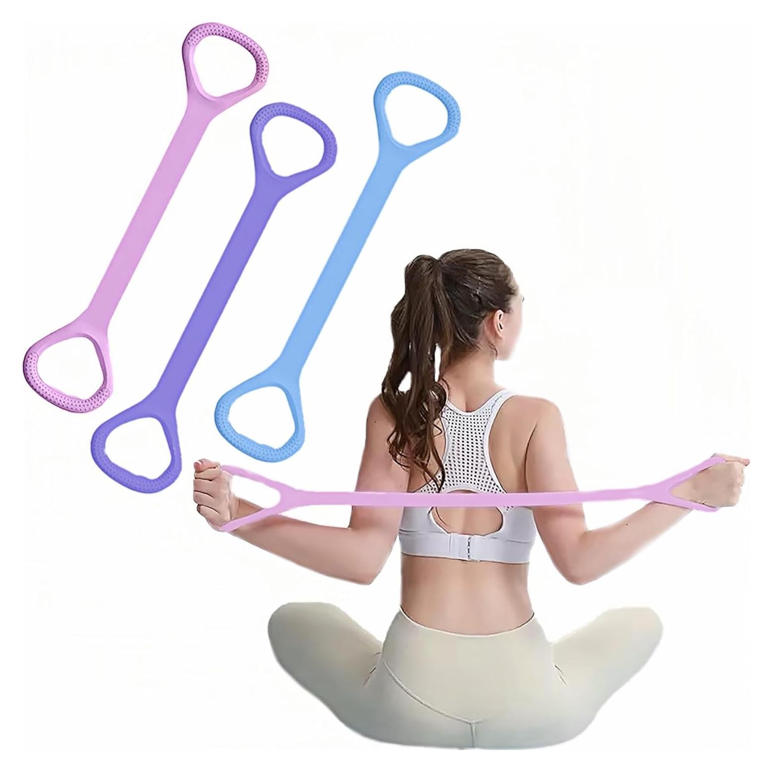 Banda de Resistencia NZWNXDTQ para Yoga y Pilates - 3 Unidades