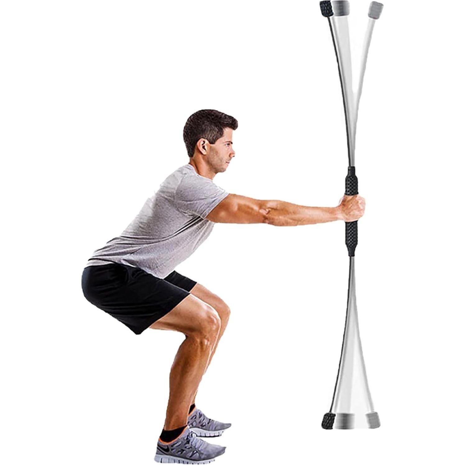 Juego de Yoga WinnerAide - Flexi Bar y Banda de Resistencia