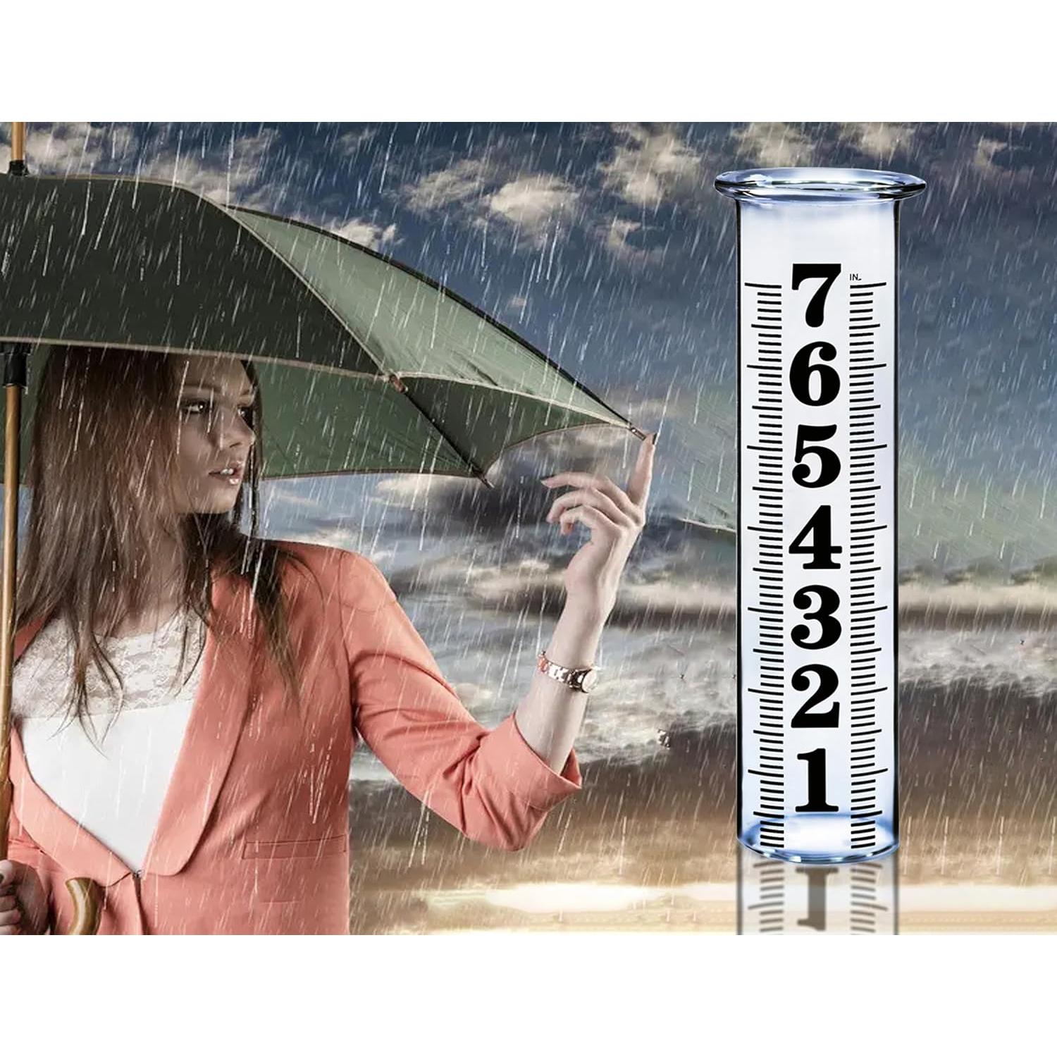 Tubo de Reemplazo para Pluviómetro JMBay - 2 Unidades + Cepillo