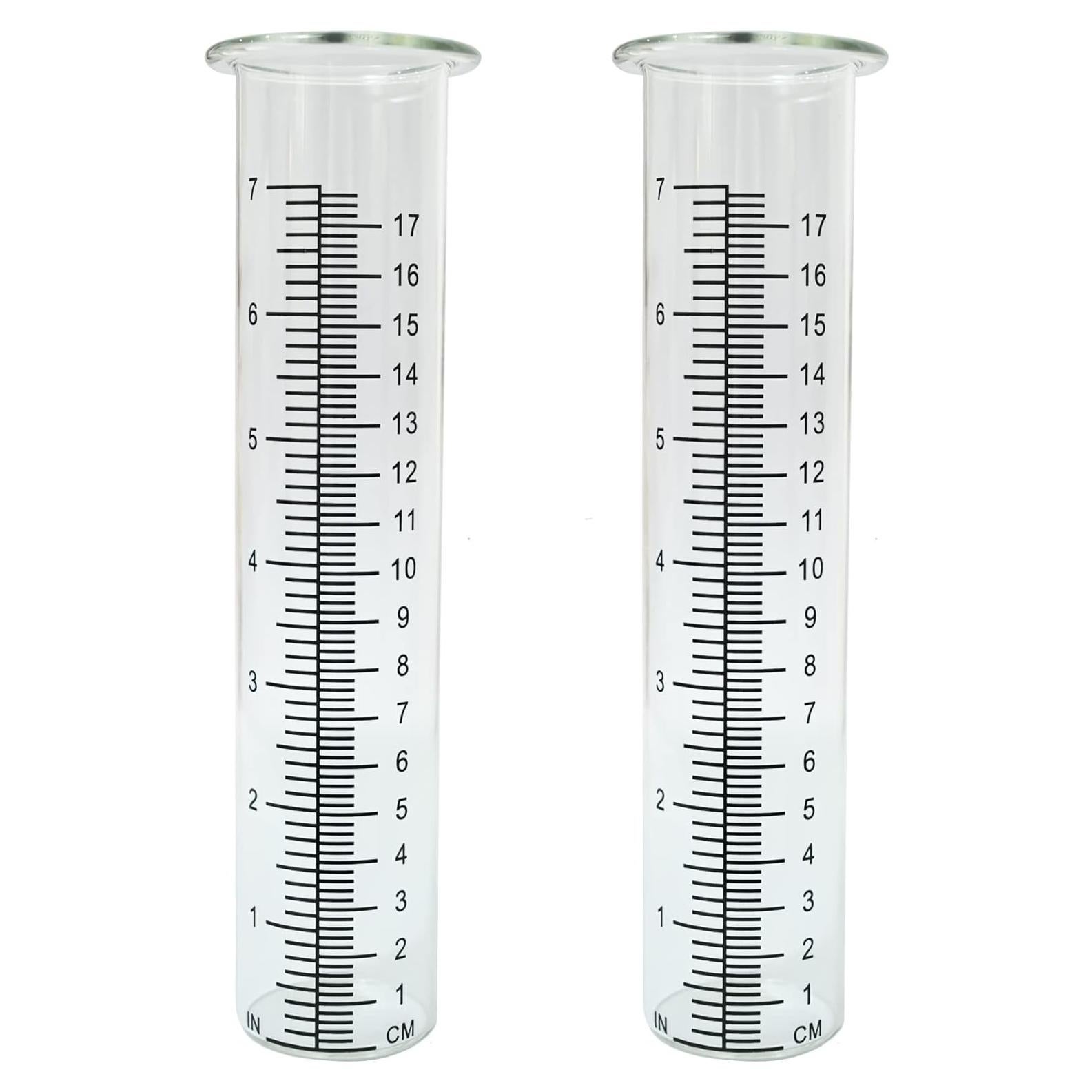 Tubo de Reemplazo para Pluviómetro LUEUDU 17.78 cm 2PCS