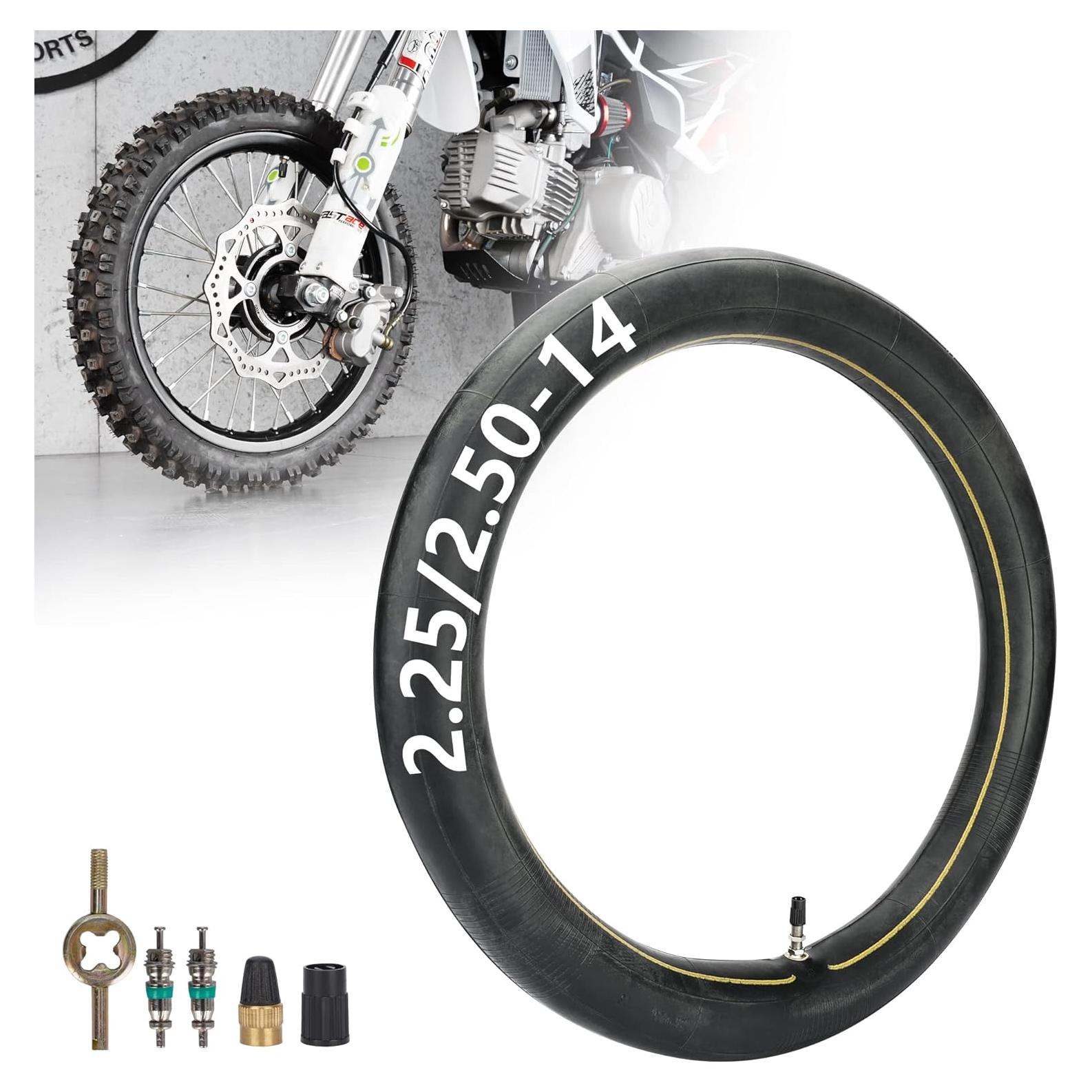 Tubo de Motocicleta RUTU 2.25-2.50 x 14 Butílico TR4