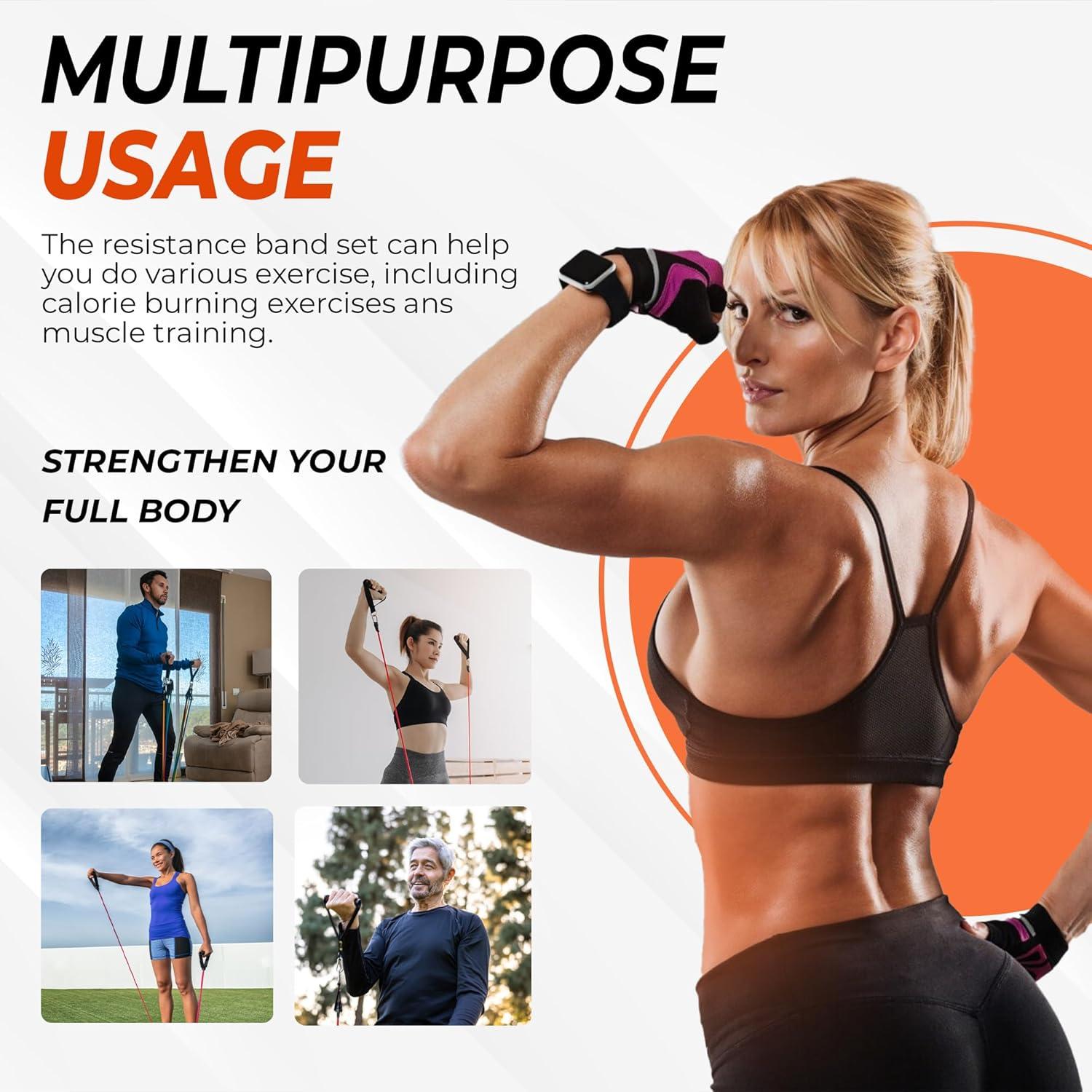 Juego de Bandas de Resistencia vBrate TKN-ResBand 450-LBS