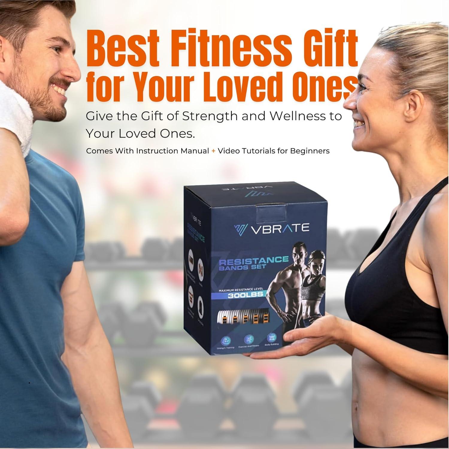 Juego de Bandas de Resistencia vBrate TKN-ResBand 450-LBS