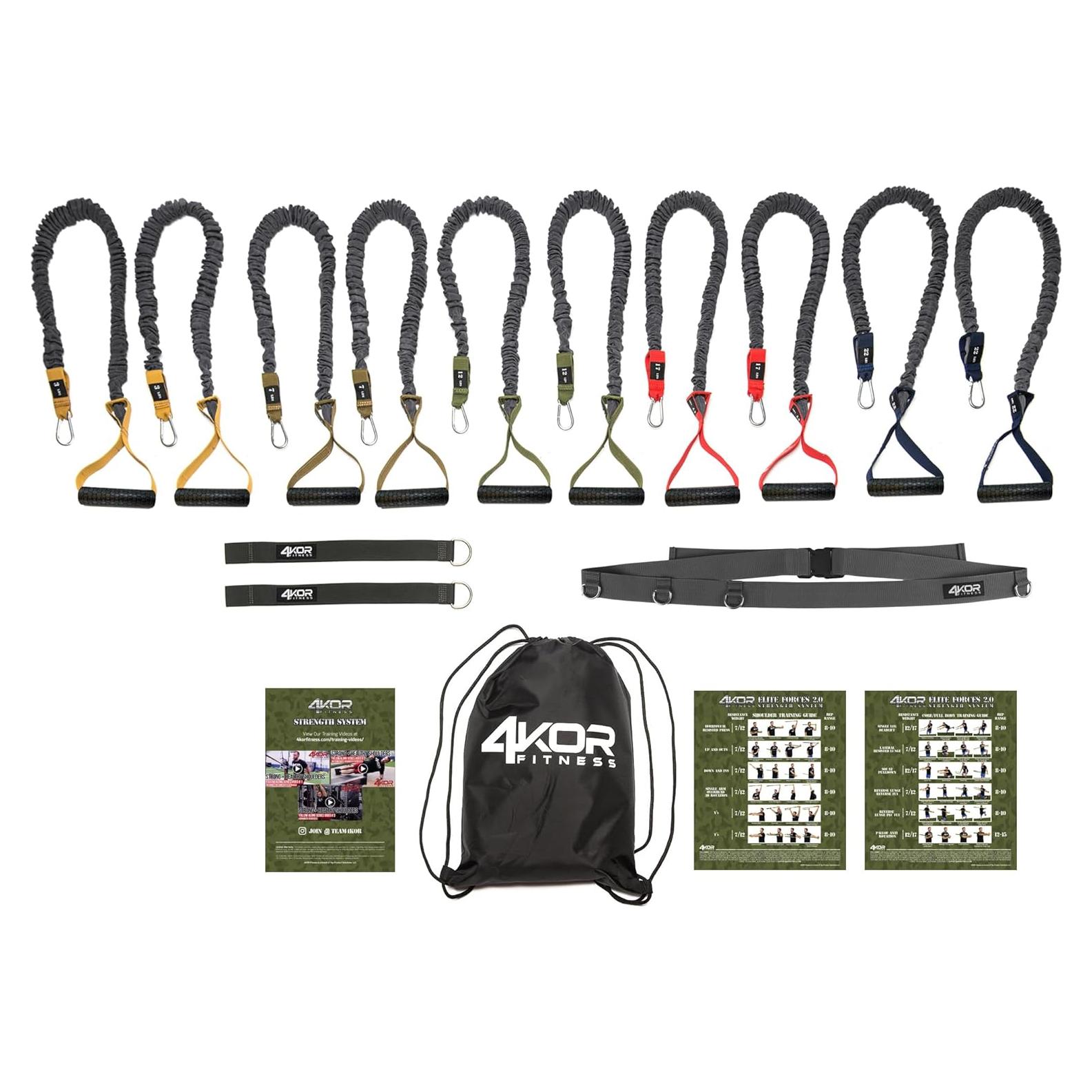 Sistema de Entrenamiento de Fuerza 4KOR para Hombros y Núcleo