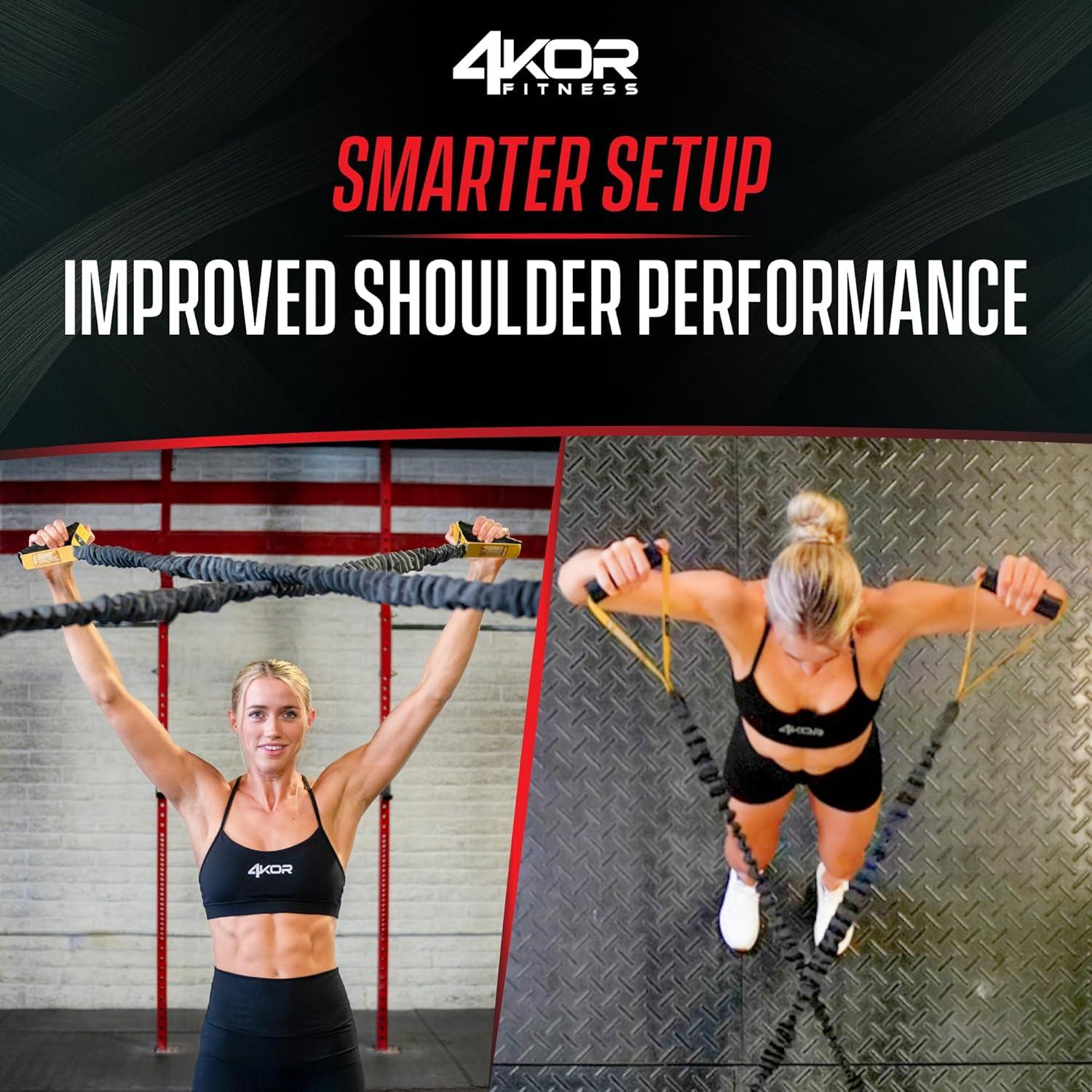 Sistema de Entrenamiento de Fuerza 4KOR para Hombros y Núcleo