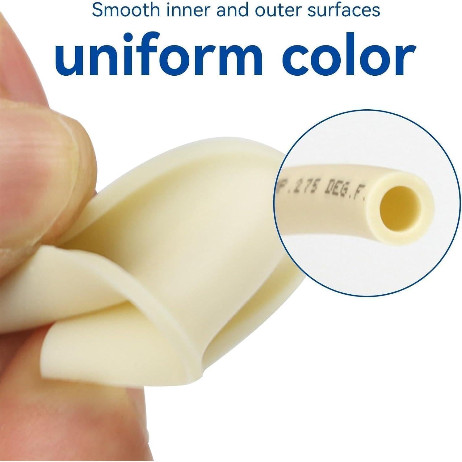 Silicone Tubing, 1 Meter 3x5mm BPT Peristaltic Pump Tube Silicone Peristaltic Resistant Peristaltic Pump Flexible Hose for Testing Products Accessories 3x5mm BPT