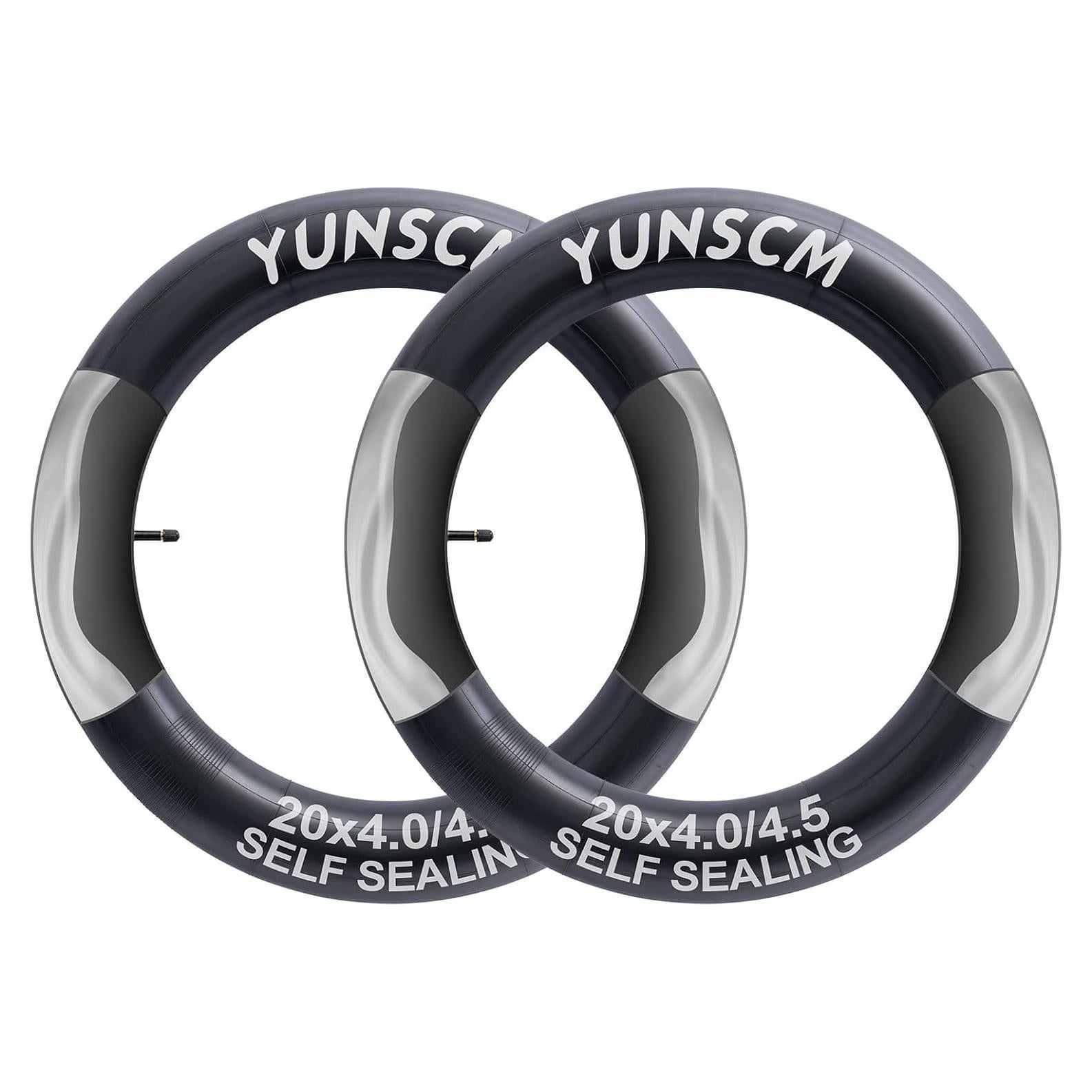 2 Tubos de Bicicleta Autoreparables 20x4.0/4.5 YunSCM