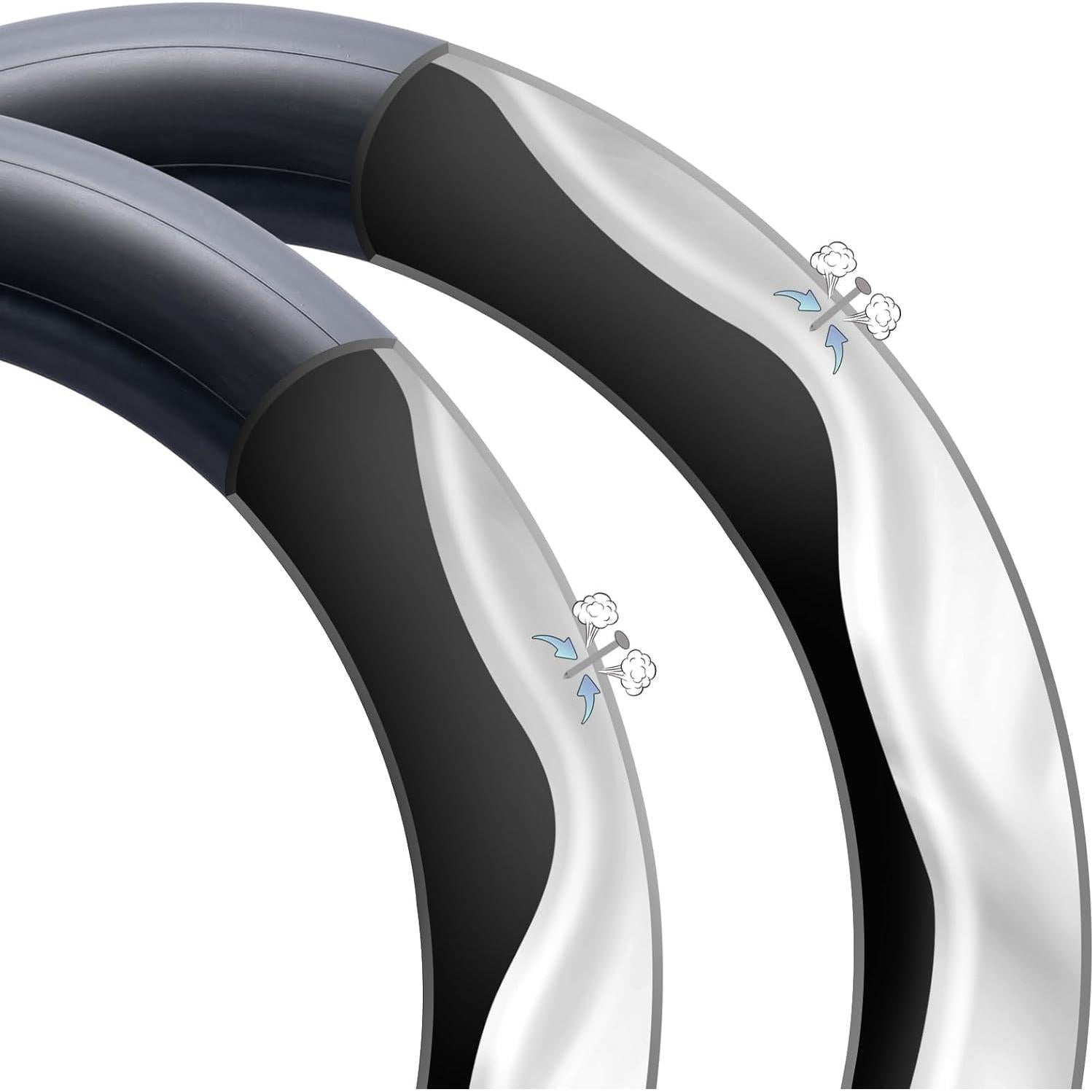 2 Tubos de Bicicleta Autoreparables 20x4.0/4.5 YunSCM