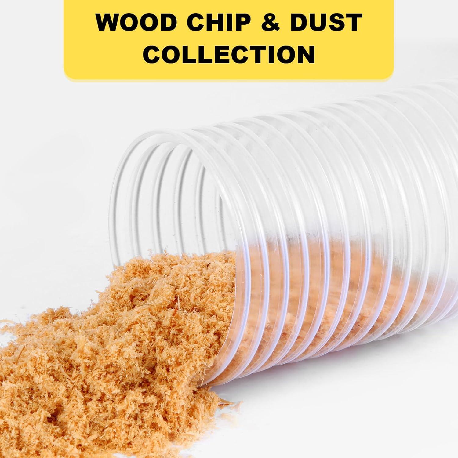 Manguera de Recolección de Polvo Nicalas 4" x 4.57m PVC