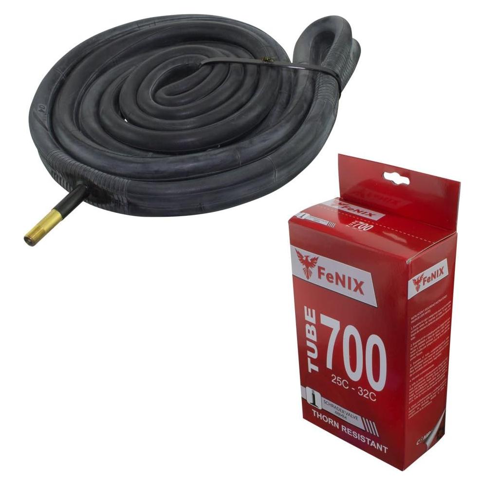 Tubo de Bicicleta Fenix 700x25-32c Resistente a Espinas Schrader