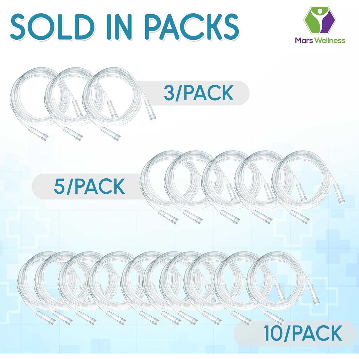 Tubería de Oxígeno Mars Wellness 2.13m - 3 Tubos Resistentes