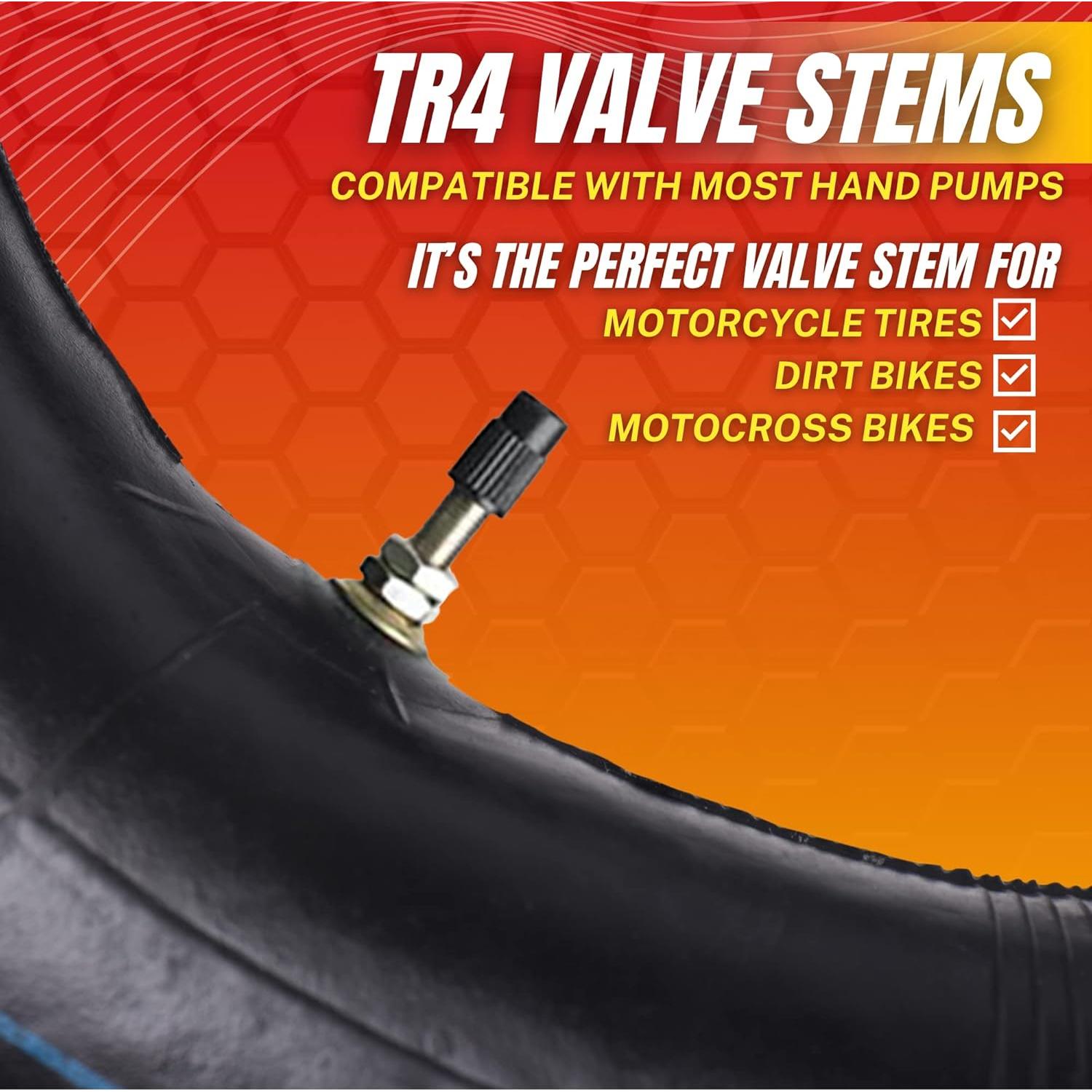 Tubo Interno de Motocicleta AR-PRO 100/90-19 Caucho Natural