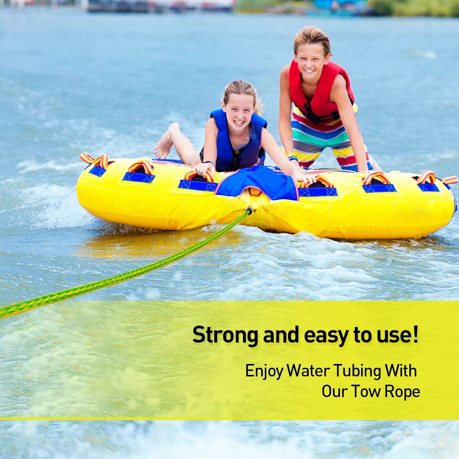 Cuerda de Remolque Botepon 18.29m para Tubing 1-2 Pasajeros