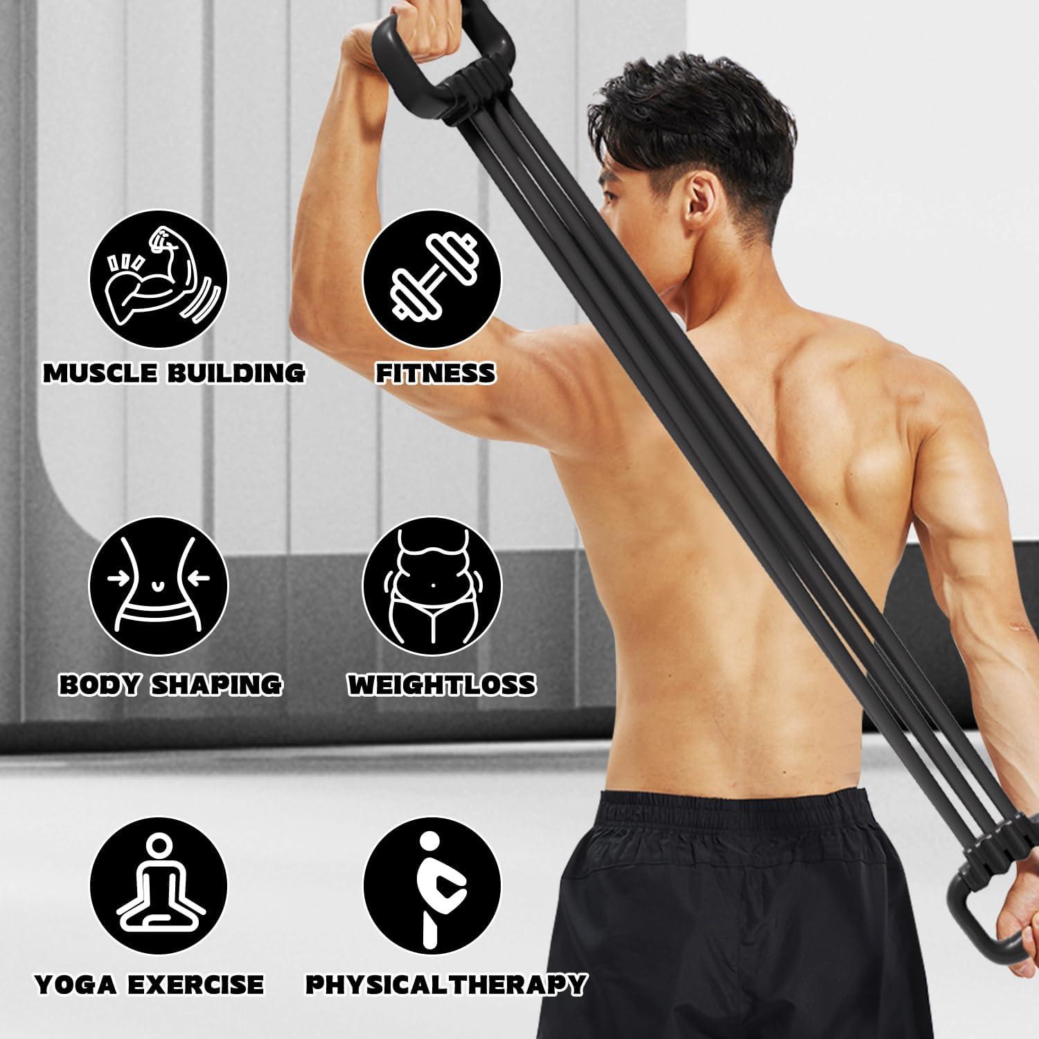 Bandas de Resistencia KZ-ADRP 6 Niveles Ajustables para Ejercicio