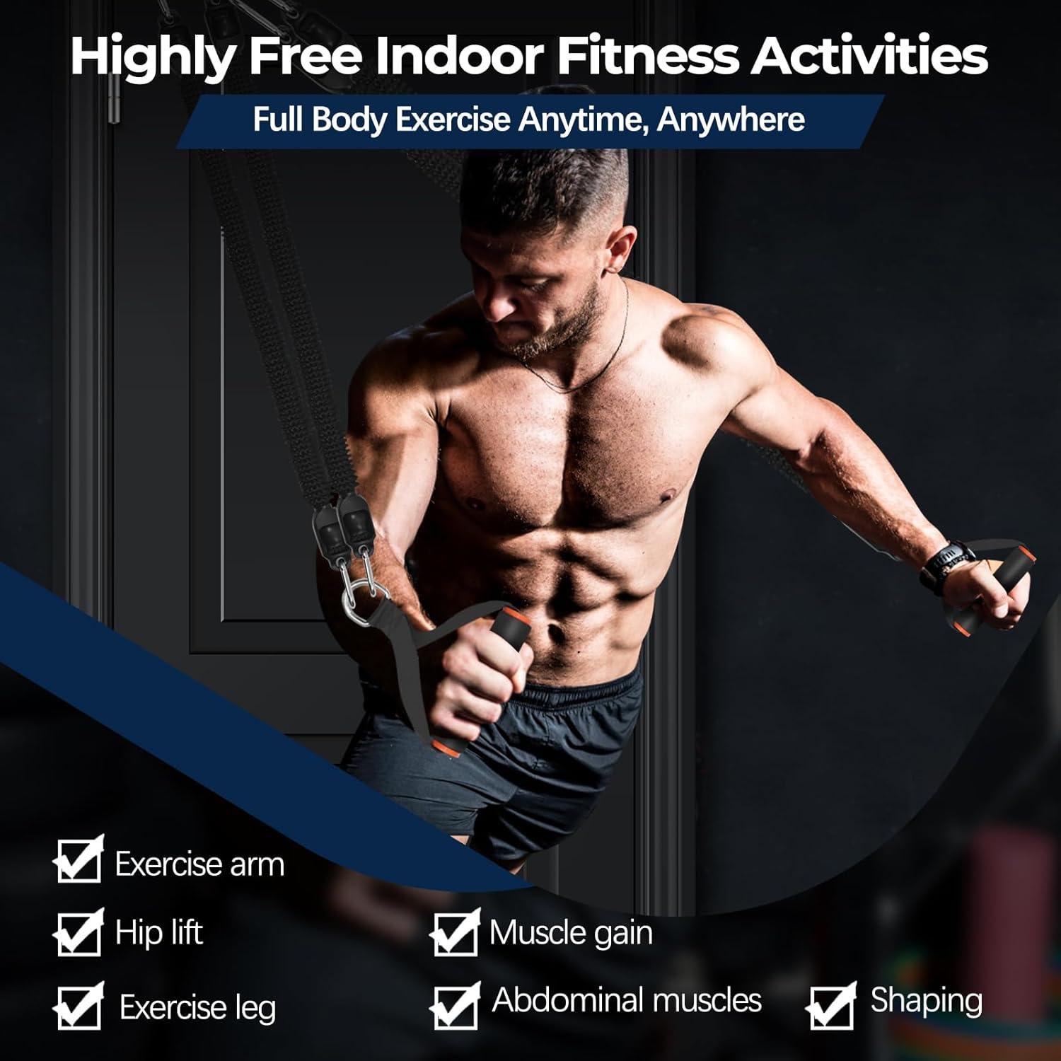 Banda de Resistencia con Pedal Awaiymi 25LB para Fitness