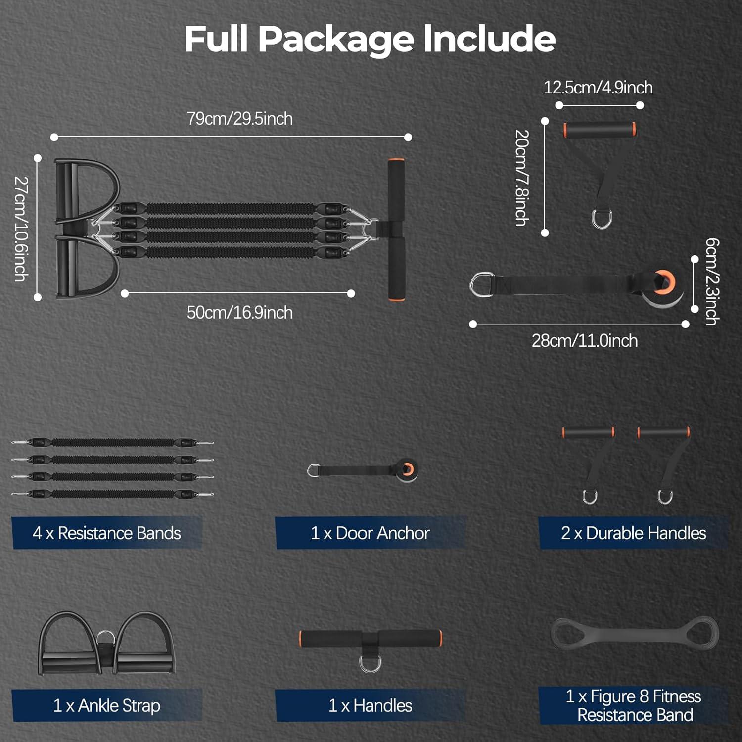 Banda de Resistencia con Pedal Awaiymi 25LB para Fitness