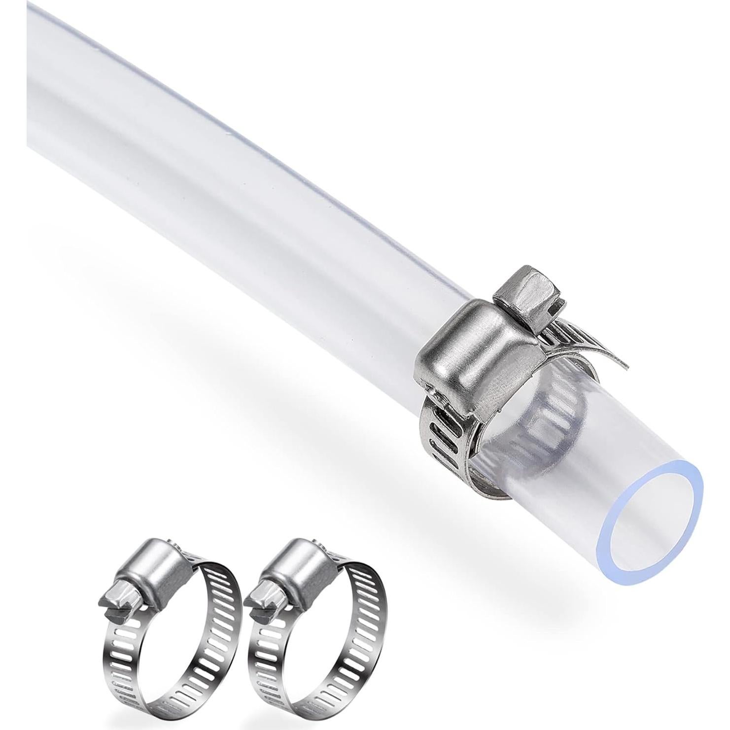 Tubería de Vinilo Transparente DAVCO 3/8" ID 15.24 m PVC Flexible