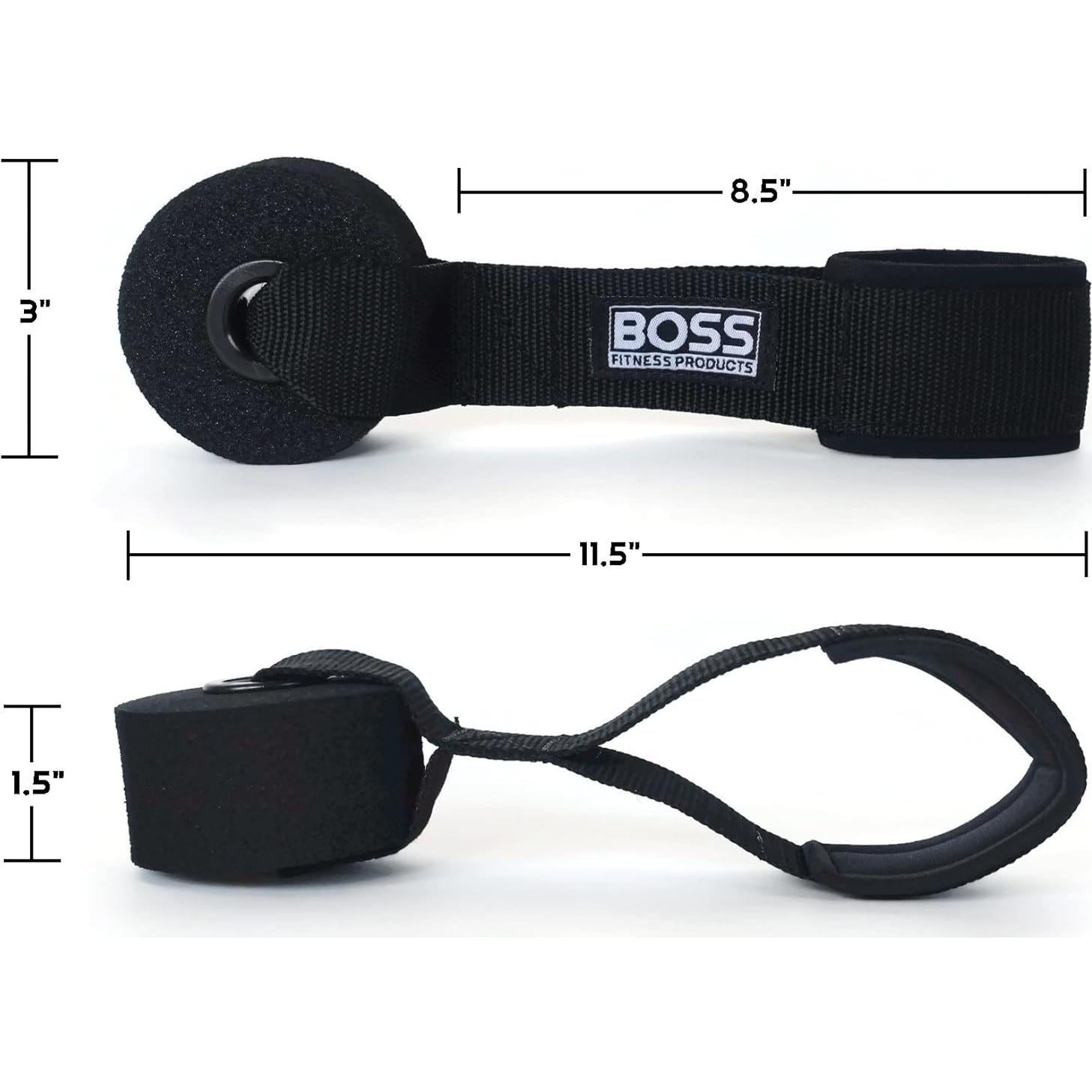 Ancla de Puerta Alta Resistencia Boss Fitness - 7.62 cm