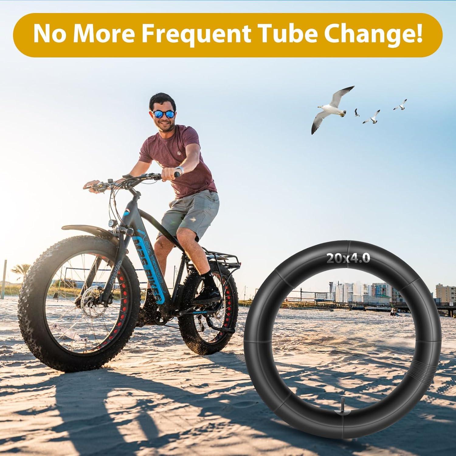 Paquete de 2 Tubos de Neumático 20" x 4.0 Gesinikad Schrader