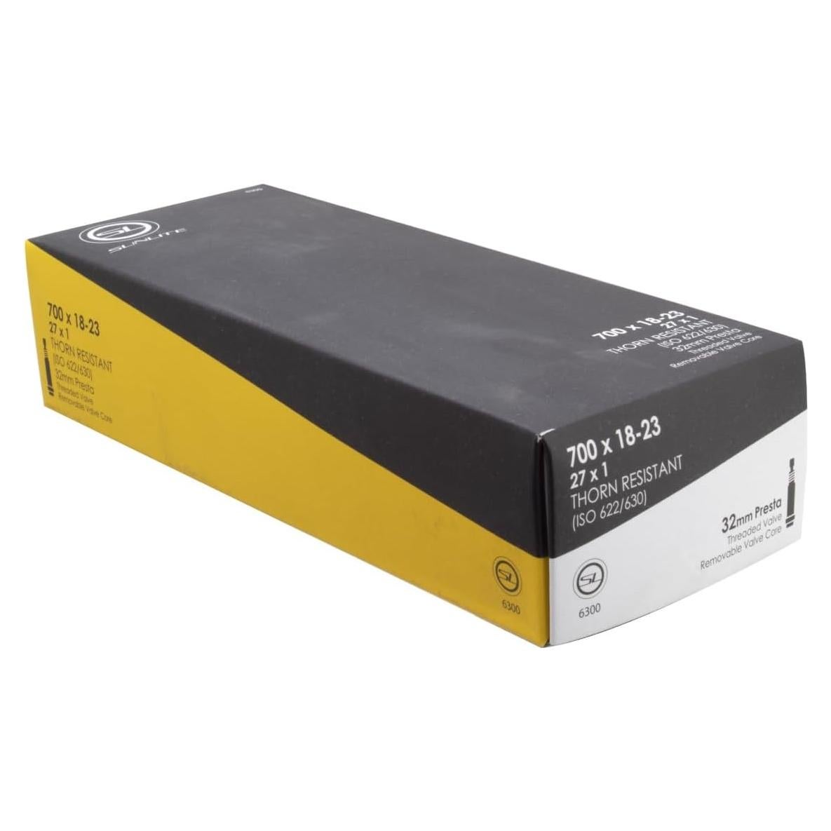 Tubo de Válvula Presta Sunlite 700x18-23 (32mm) Caucho Butílico