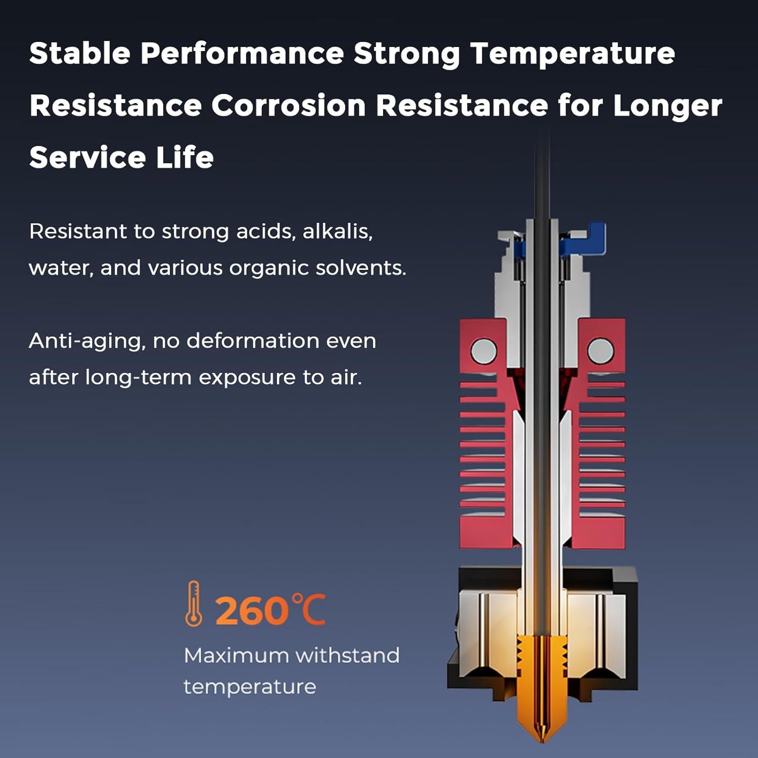 Tubo PTFE Ultra Suave Creality 2M 2mm ID para Filamento 1.75mm