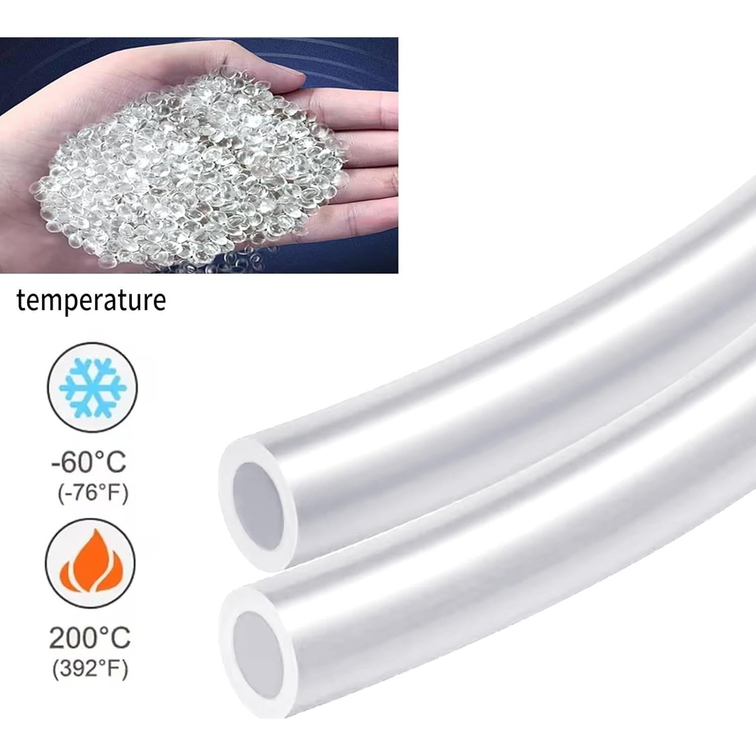 Tubo de Teflón PTFE 2M 2mm ID x 4mm OD para Impresora 3D