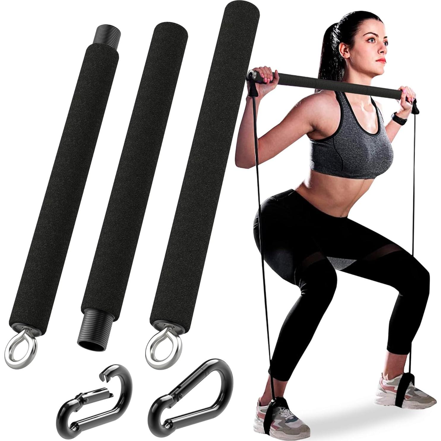 Barra de Resistencia Tribe Lifting Ajustable 95 cm - 66 cm