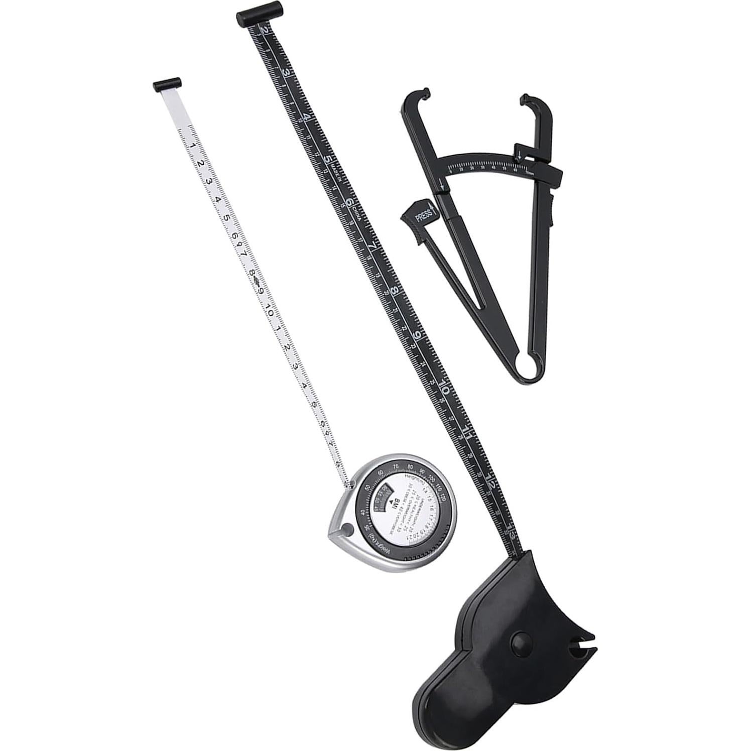 Kit de Medición Corporal WGFOIP - Cinta, Calibrador y Regla