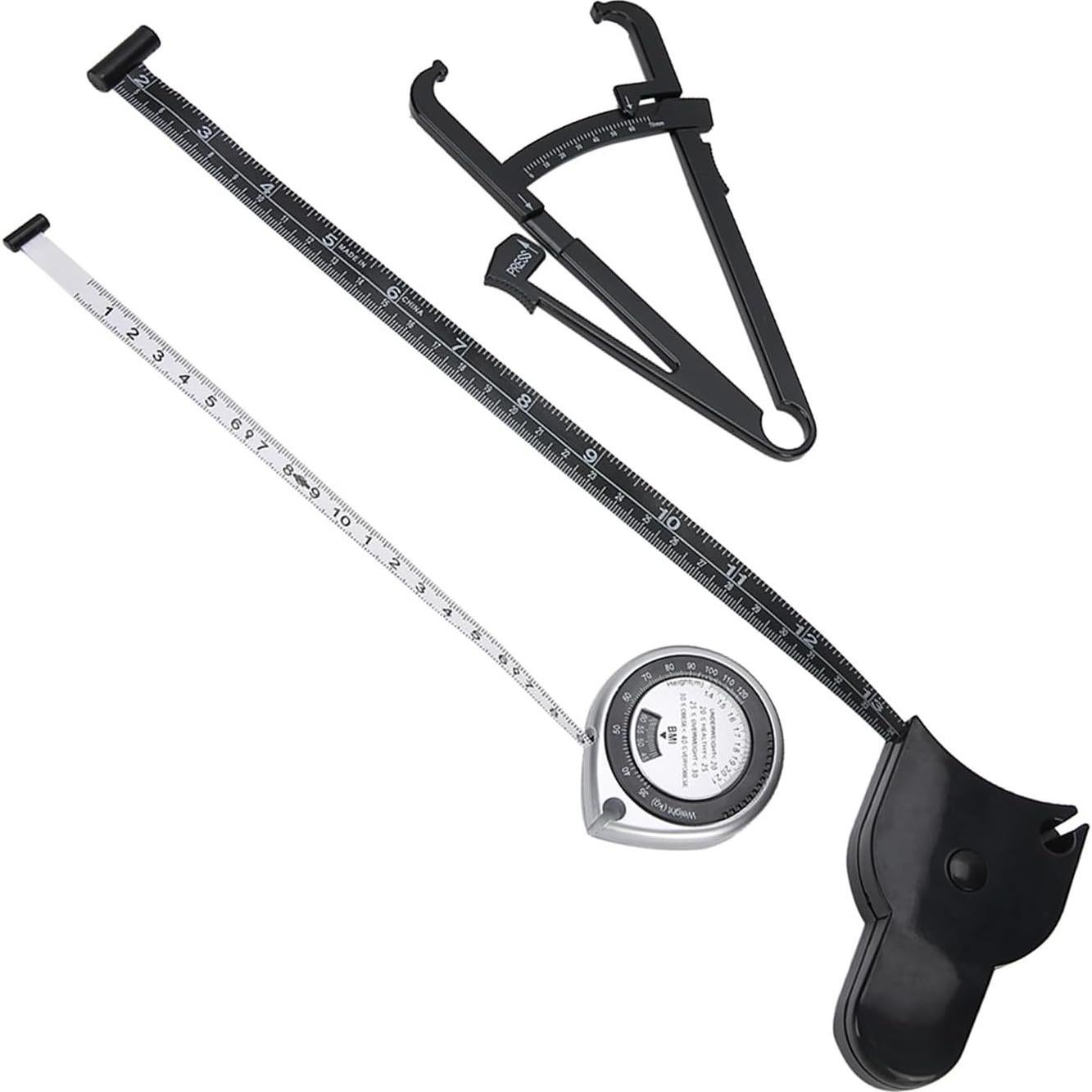 Kit de Medición Corporal WGFOIP - Cinta, Calibrador y Regla