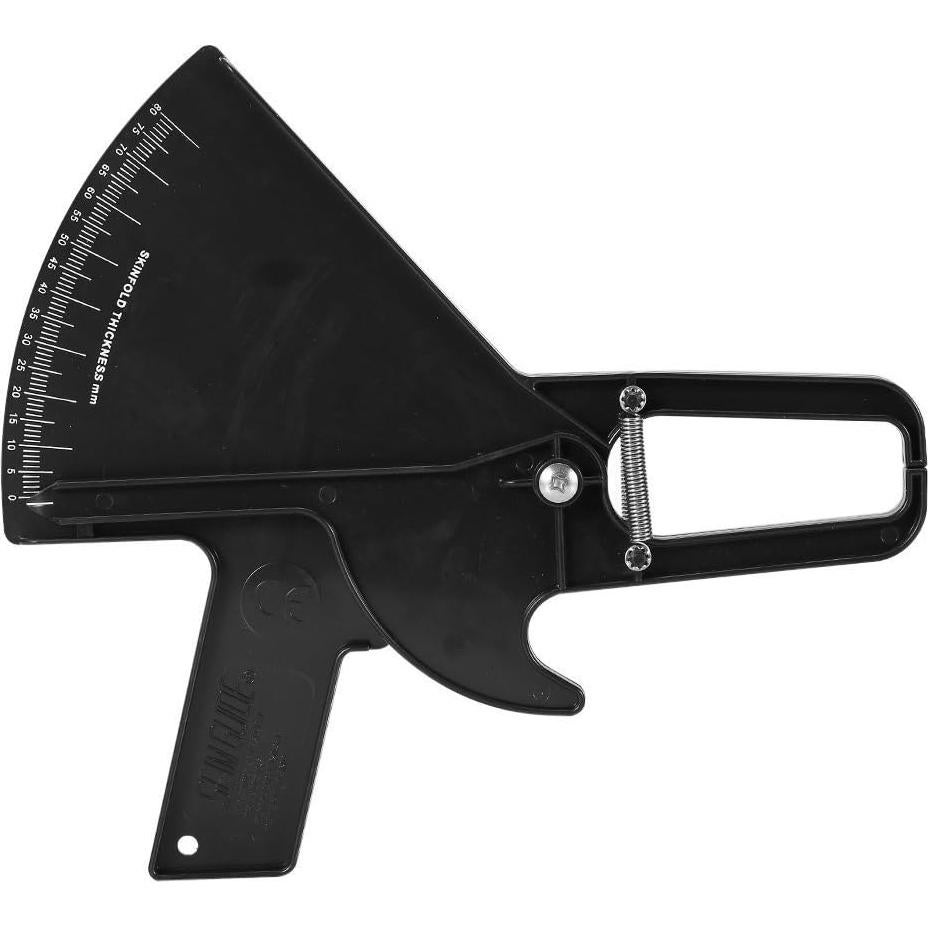 Calibrador de Grasa Corporal ZJchao 0-80mm ABS Negro