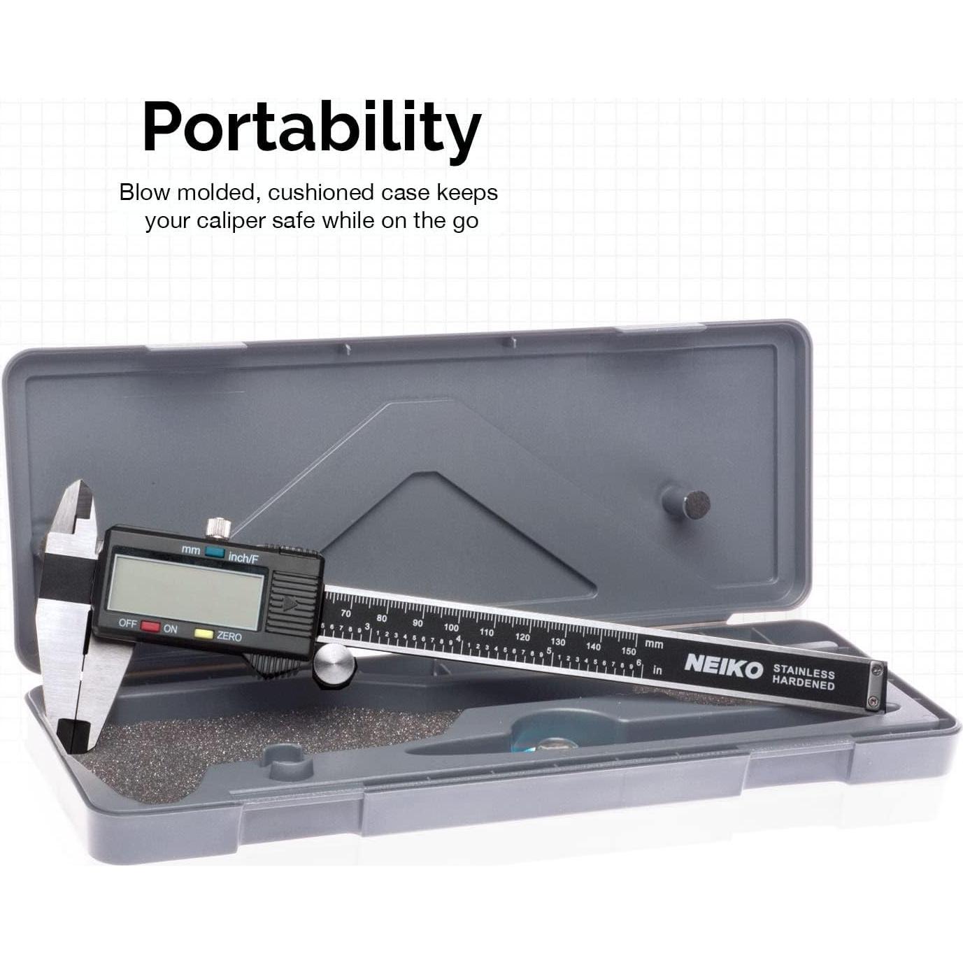 Calibrador Digital Neiko 01407A 15.24 cm Acero Inoxidable