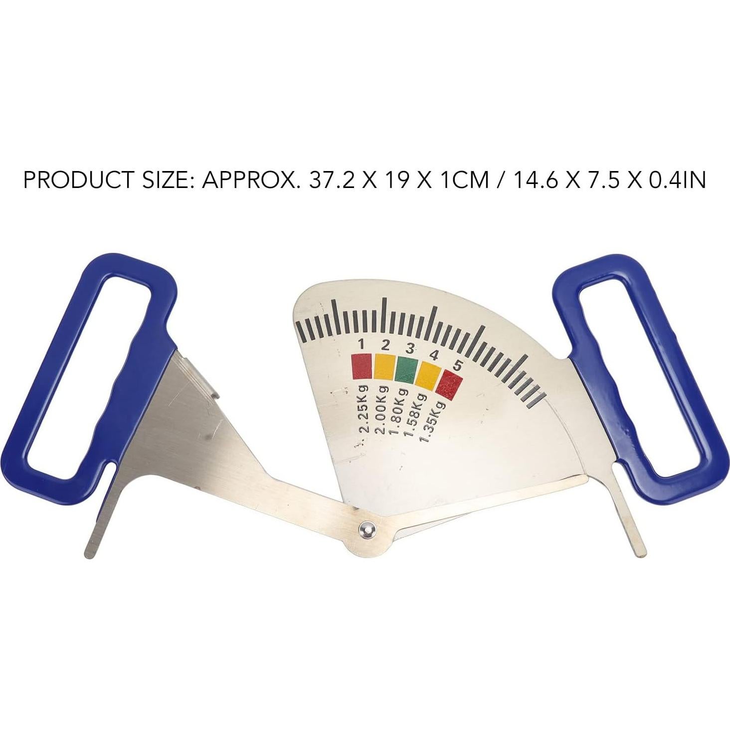 Calibrador de Grasa Corporal para Cerdas CHEOTIME Acero Inoxidable