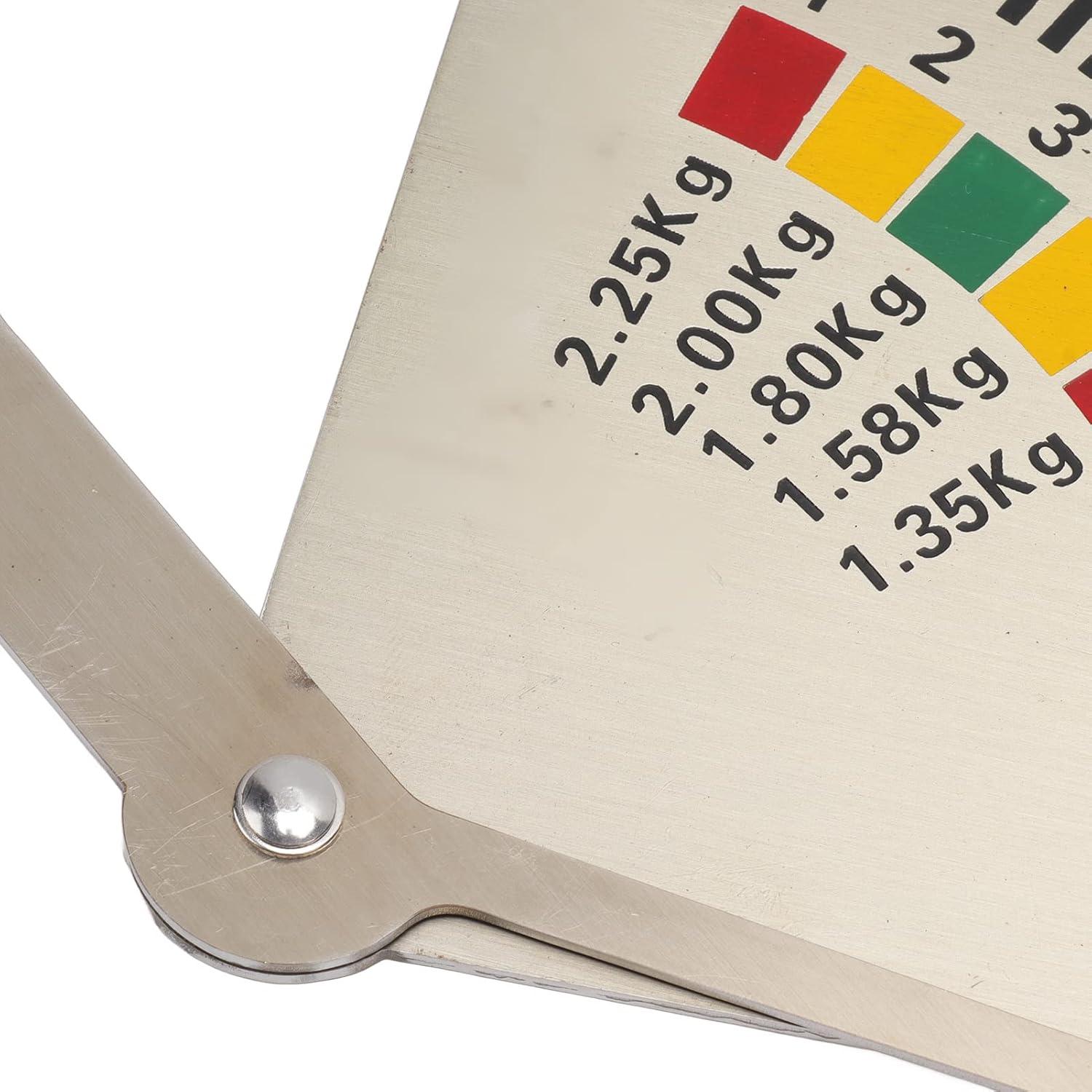 Calibrador de Grasa Corporal para Cerdas CHEOTIME Acero Inoxidable