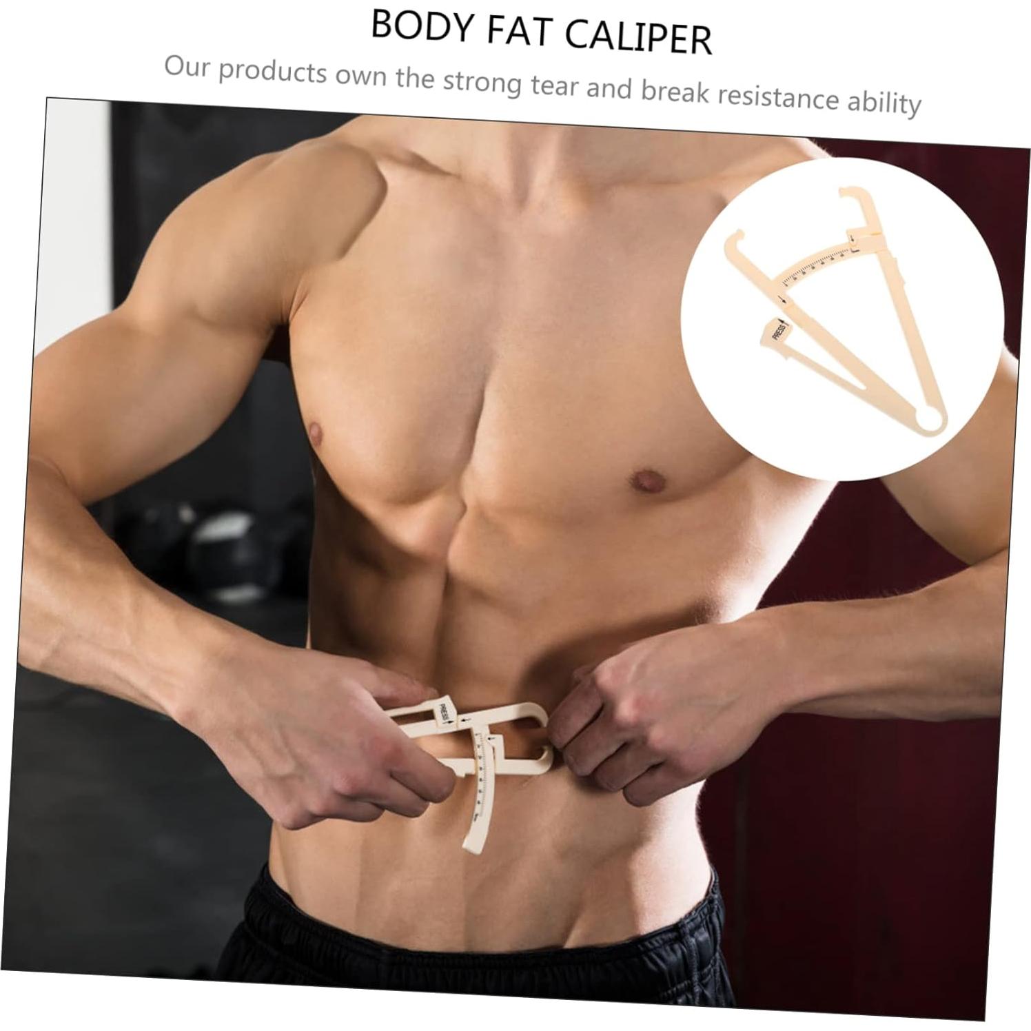 Calibrador de Grasa Corporal YOSADIER 2 Piezas ABS Portátil