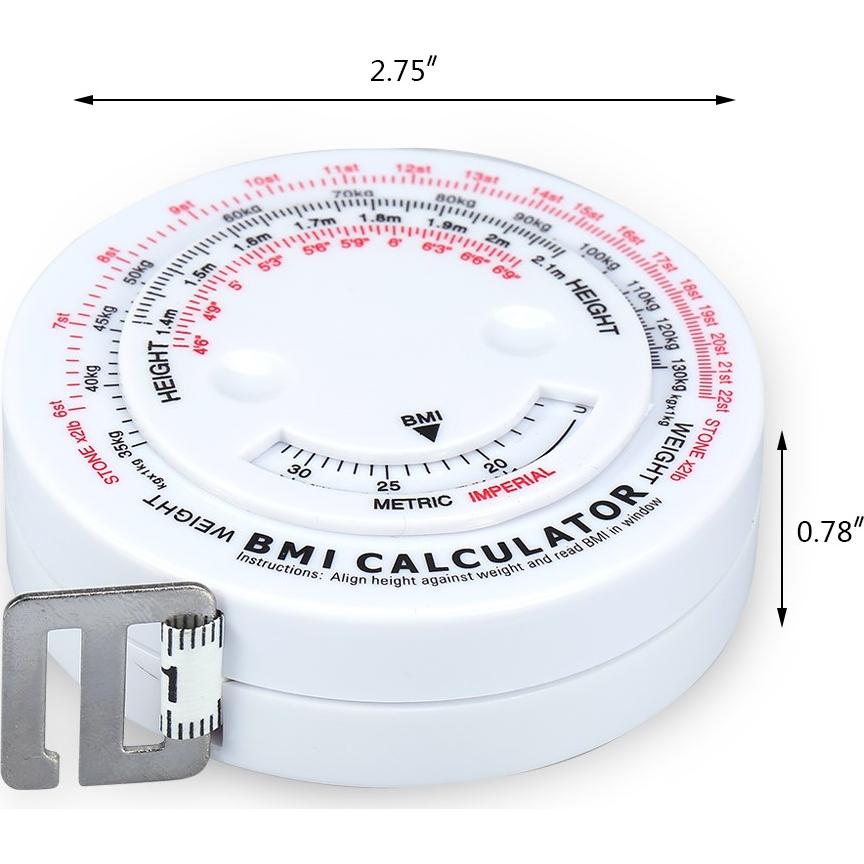 Cinta Métrica Corporal Sonew - Medición de Grasa 7cm x 2cm