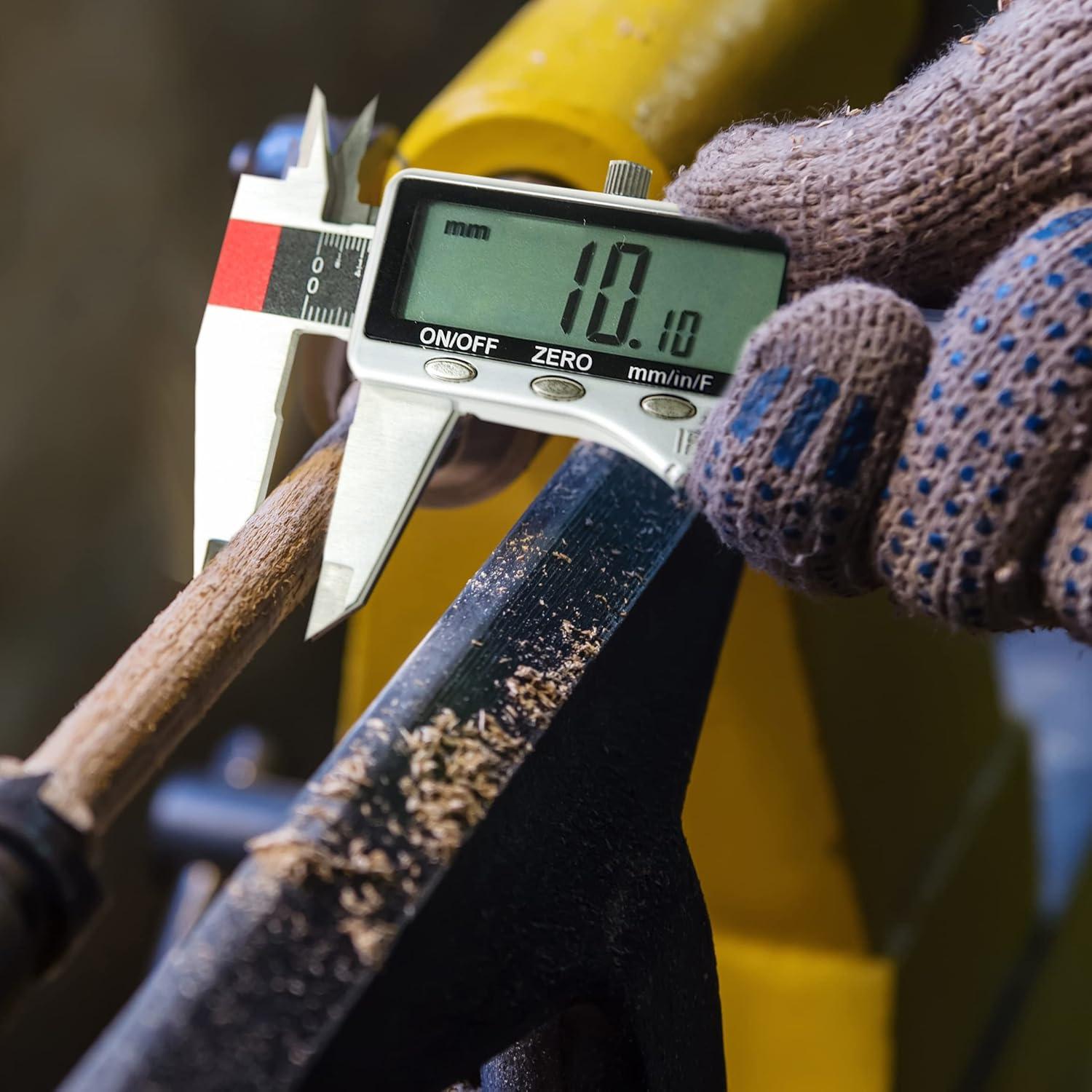 Calibrador Digital 150mm S&F STEAD & FAST LCD IP54