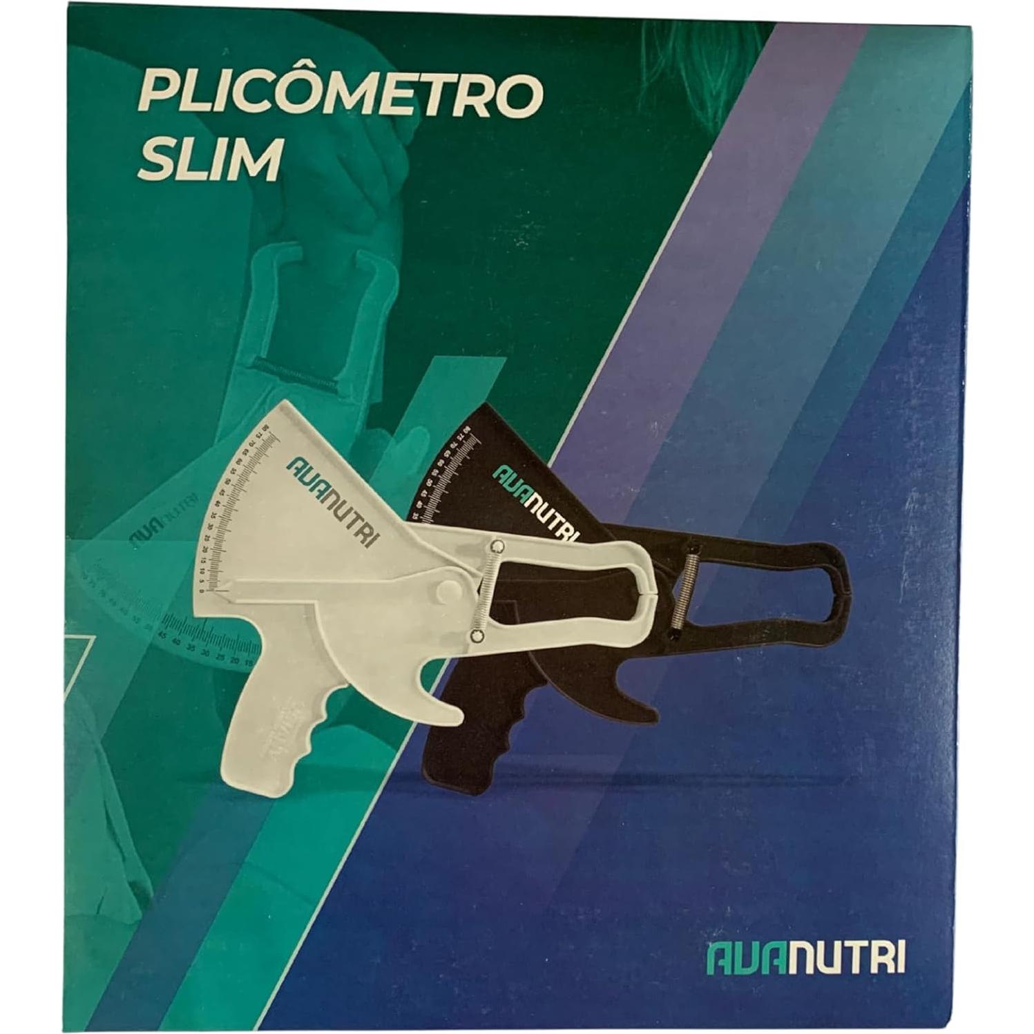 Calibrador de Piel AVANUTRI Slim para Grasa Corporal - Negro