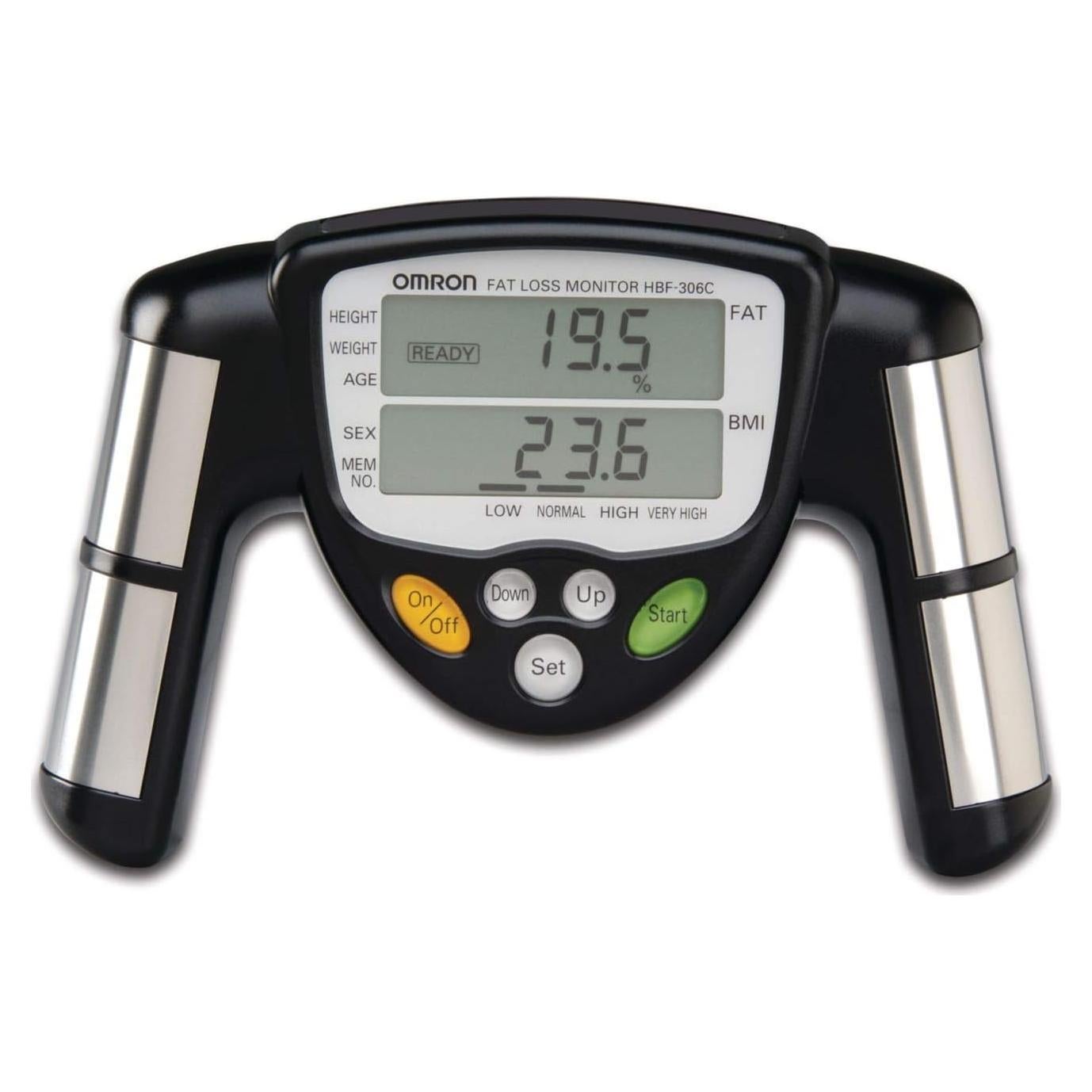 Monitor de Grasa Corporal Omron HBF-306C - Precisión Rápida
