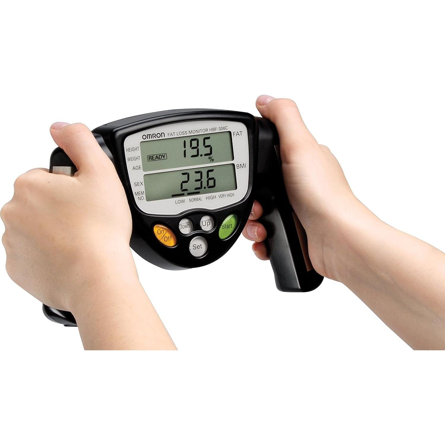 Monitor de Grasa Corporal Omron HBF-306C - Precisión Rápida