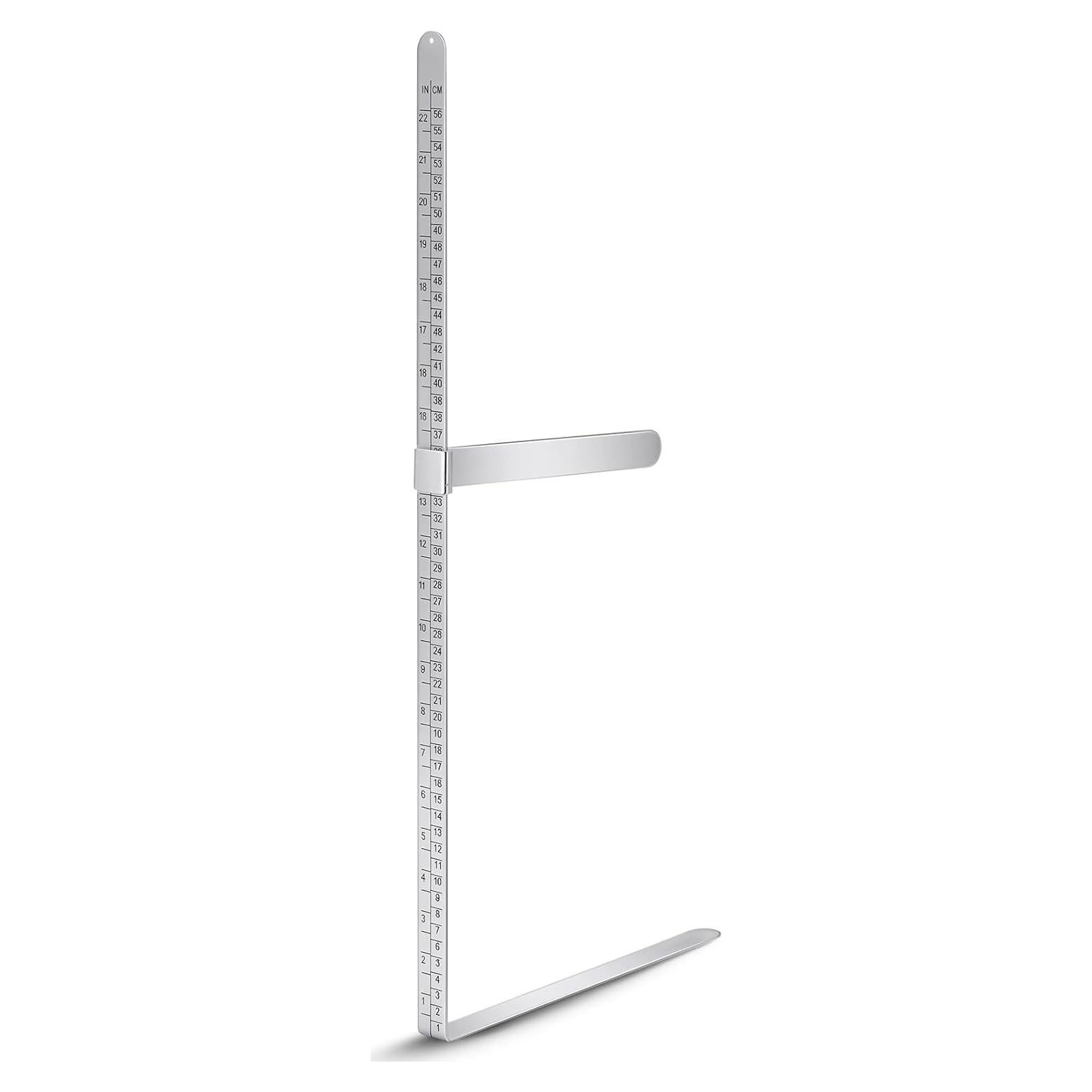 Regla de Calibración Rayos X 56 cm Acero Inoxidable Saysurey