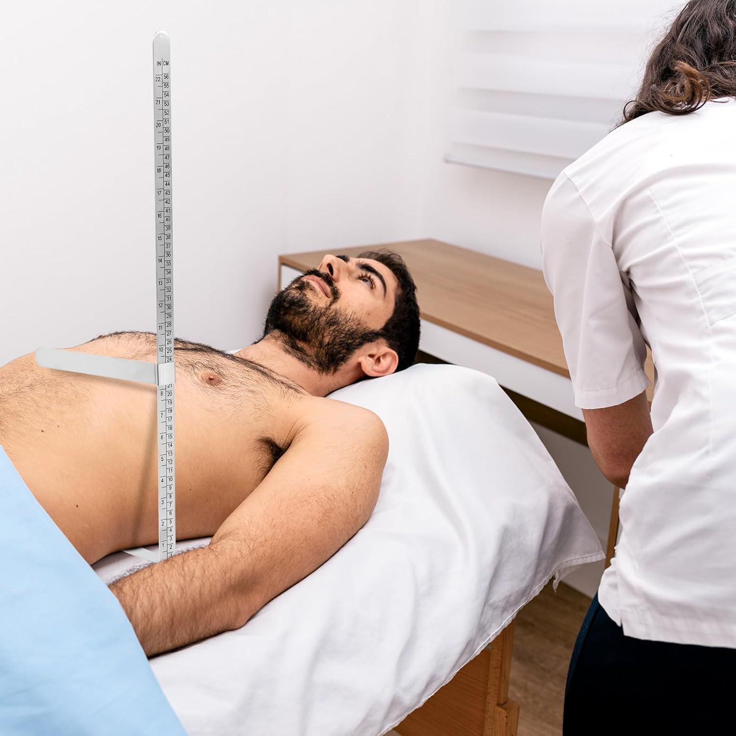 Regla de Calibración Rayos X 56 cm Acero Inoxidable Saysurey