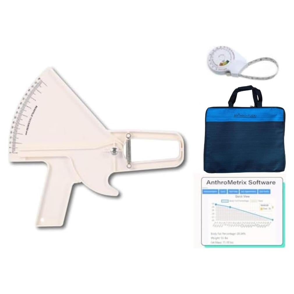 Kit Calibrador de Piel AnthroFlex + Cinta Métrica IMC + Software