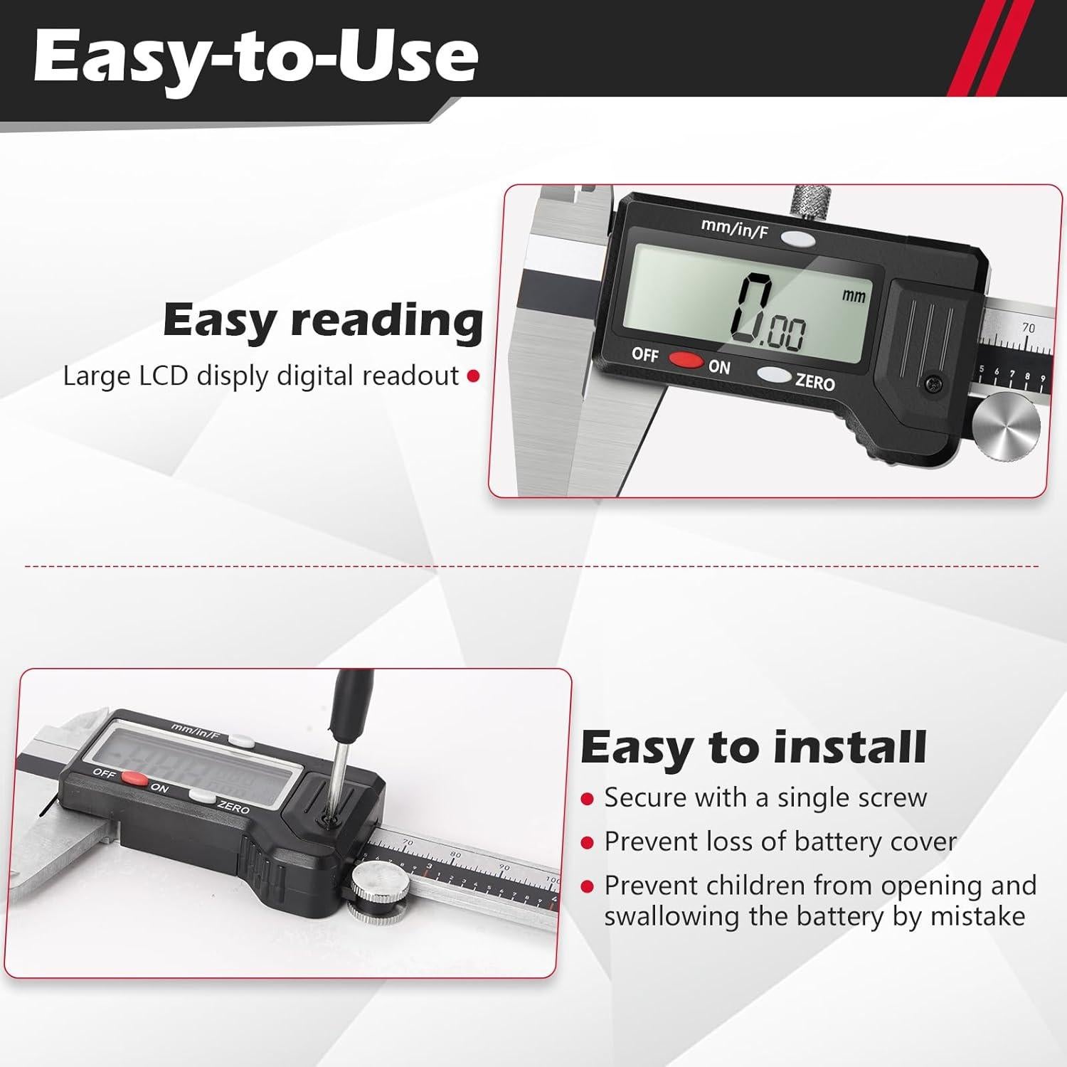 Calibrador Digital Werka WK6000150 0-15.24 cm Alta Precisión
