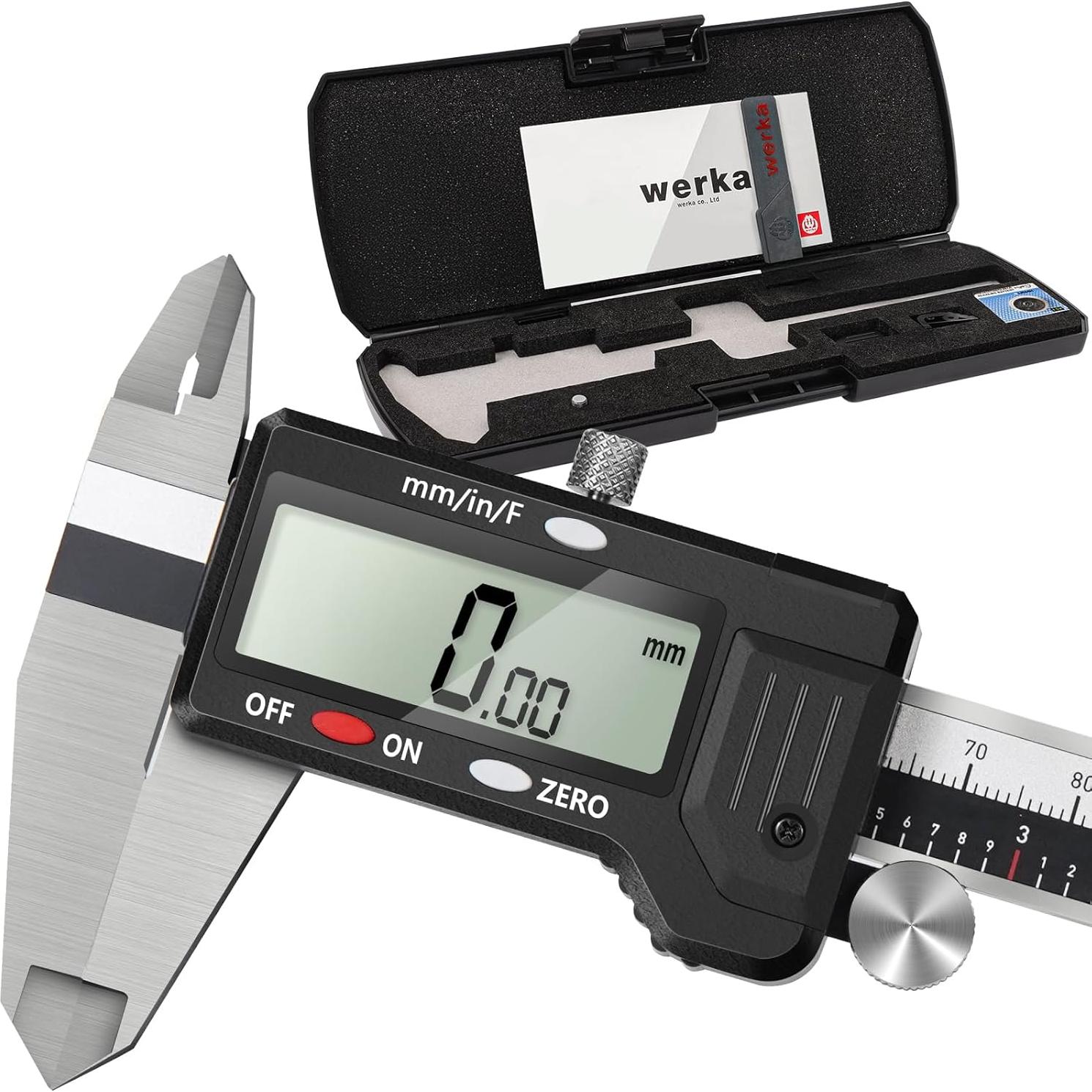Calibrador Digital Werka WK6000150 0-15.24 cm Alta Precisión